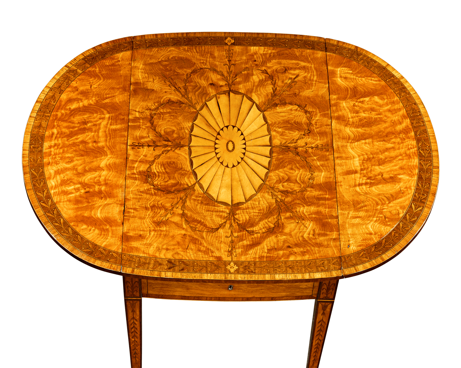 George III Pembroke Table attributed to Ince & Mayhew | M.S. Rau