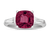 Red Spinel Ring, 3.27 Carats