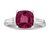 Red Spinel Ring, 3.27 Carats