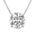 White Diamond Pendant, 11.52 Carat