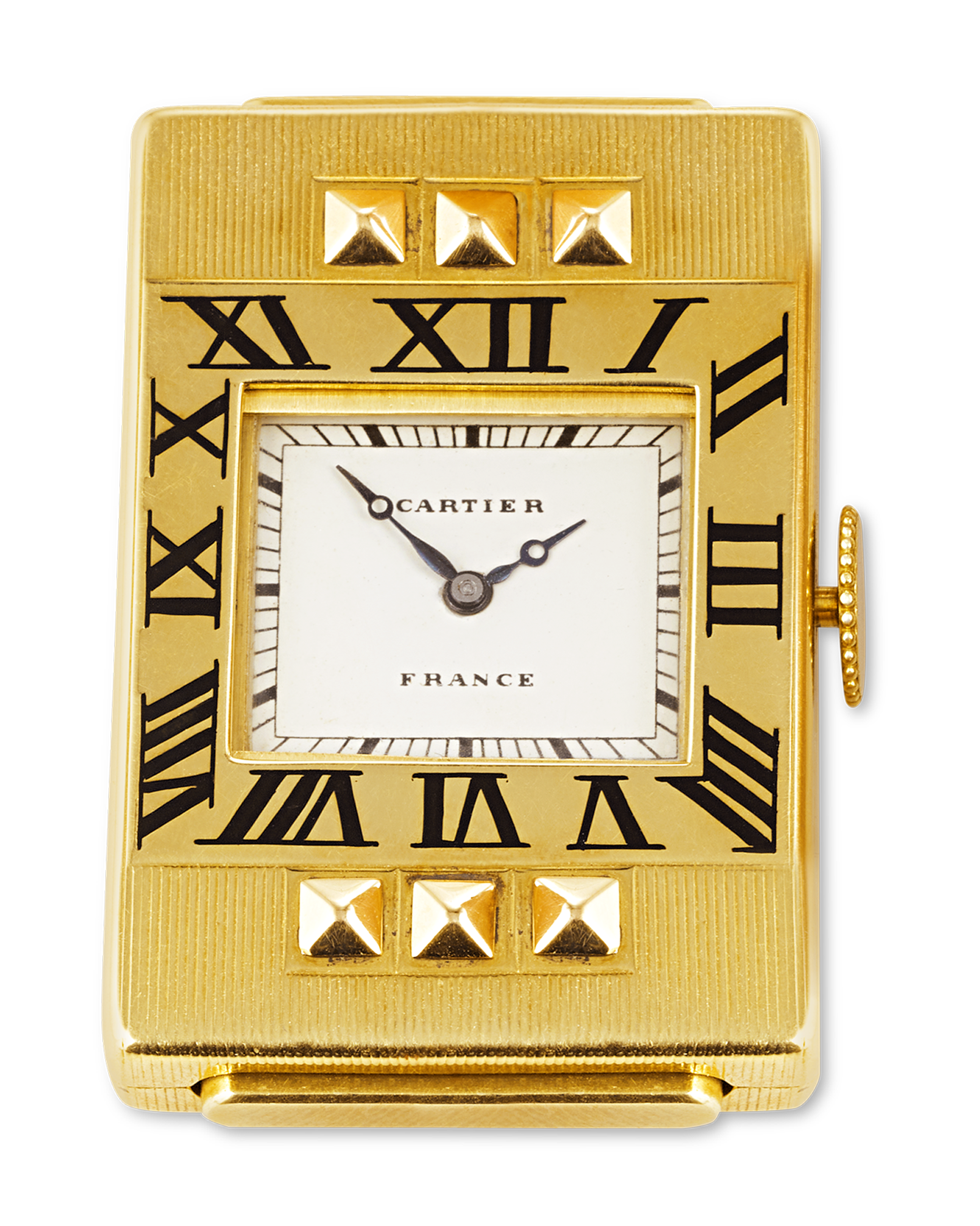 Cartier Art Deco Guillotine Purse Watch