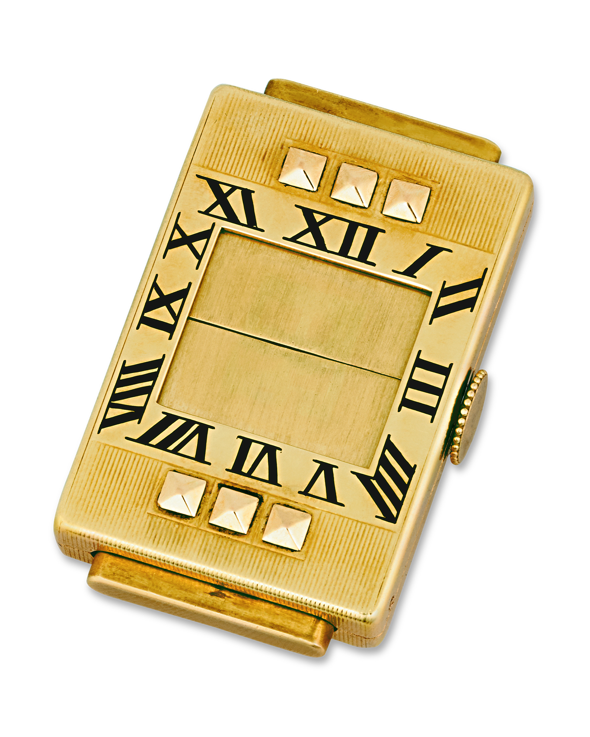 Cartier Art Deco Guillotine Purse Watch