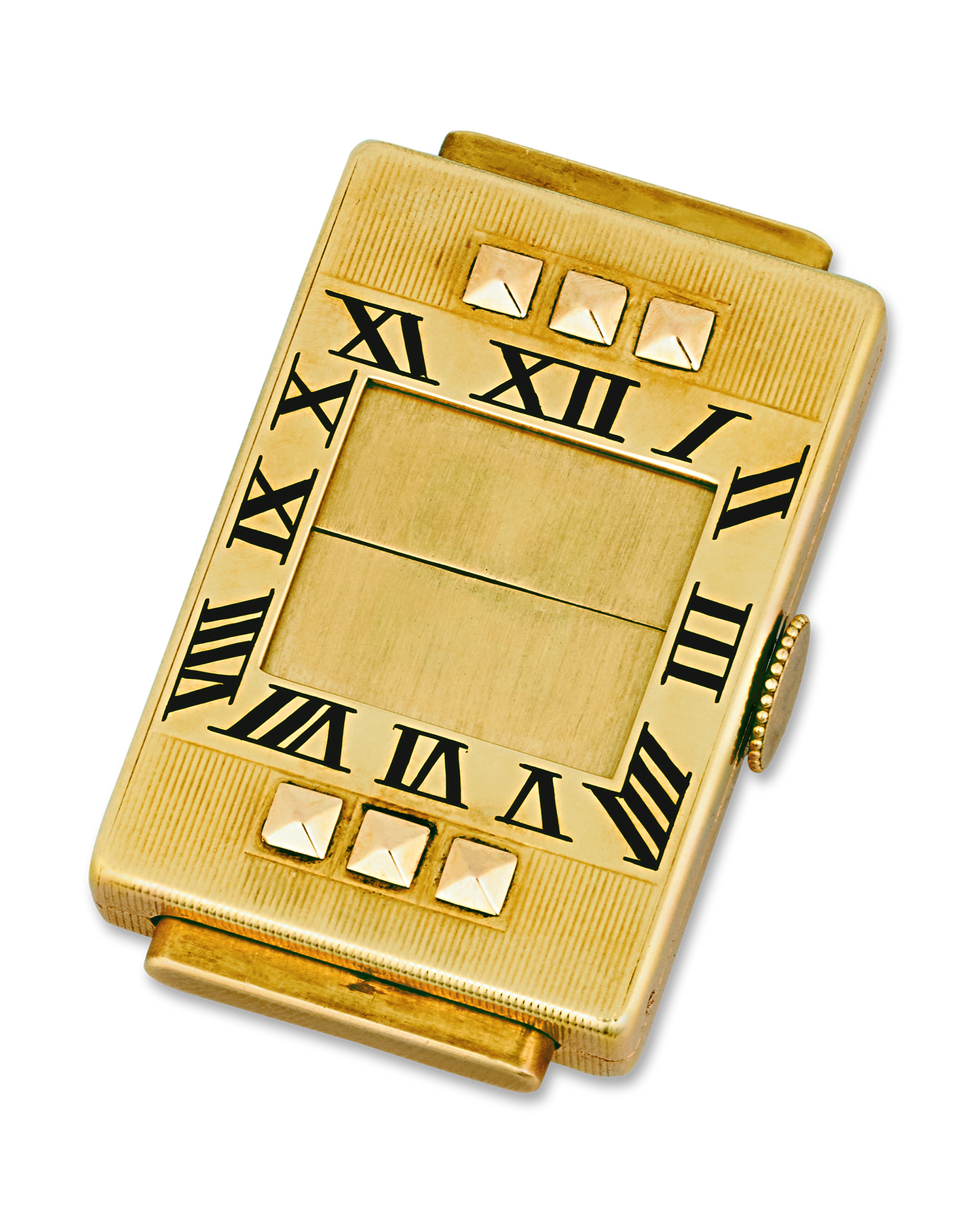 Cartier Art Deco Guillotine Purse Watch