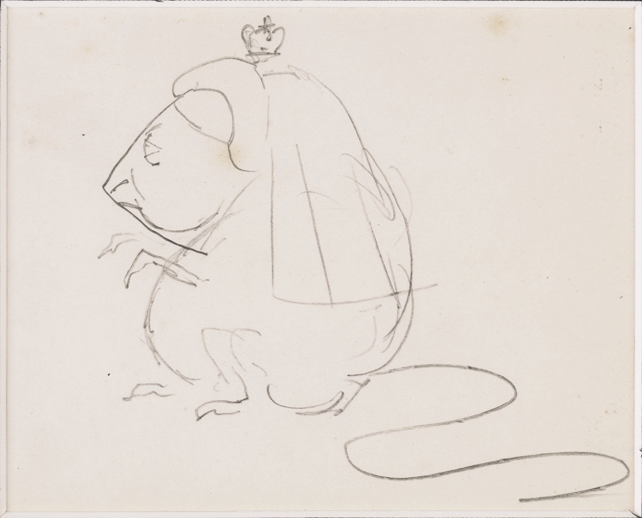 Caricatures of Queen Victoria and Edward VII by Sir Leslie Matthew Ward (Spy)