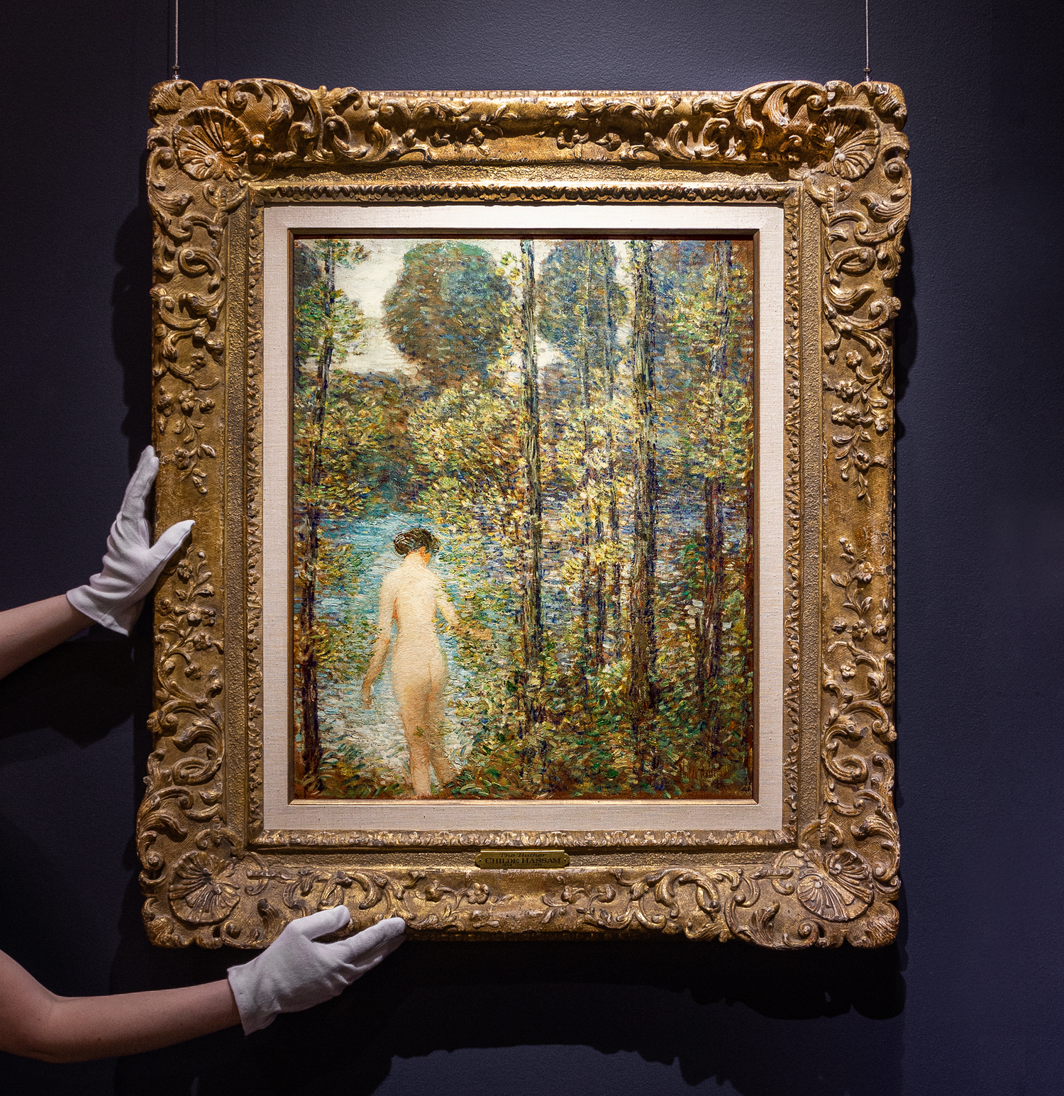 The Bather by Childe Hassam