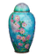 Blue & Pink Canterbury Bell Vase with Cover by Camille Fauré