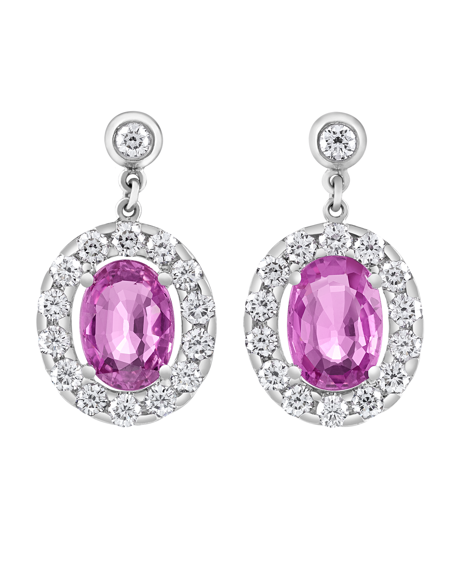 Pink Sapphire Suite, 34.77 Carats