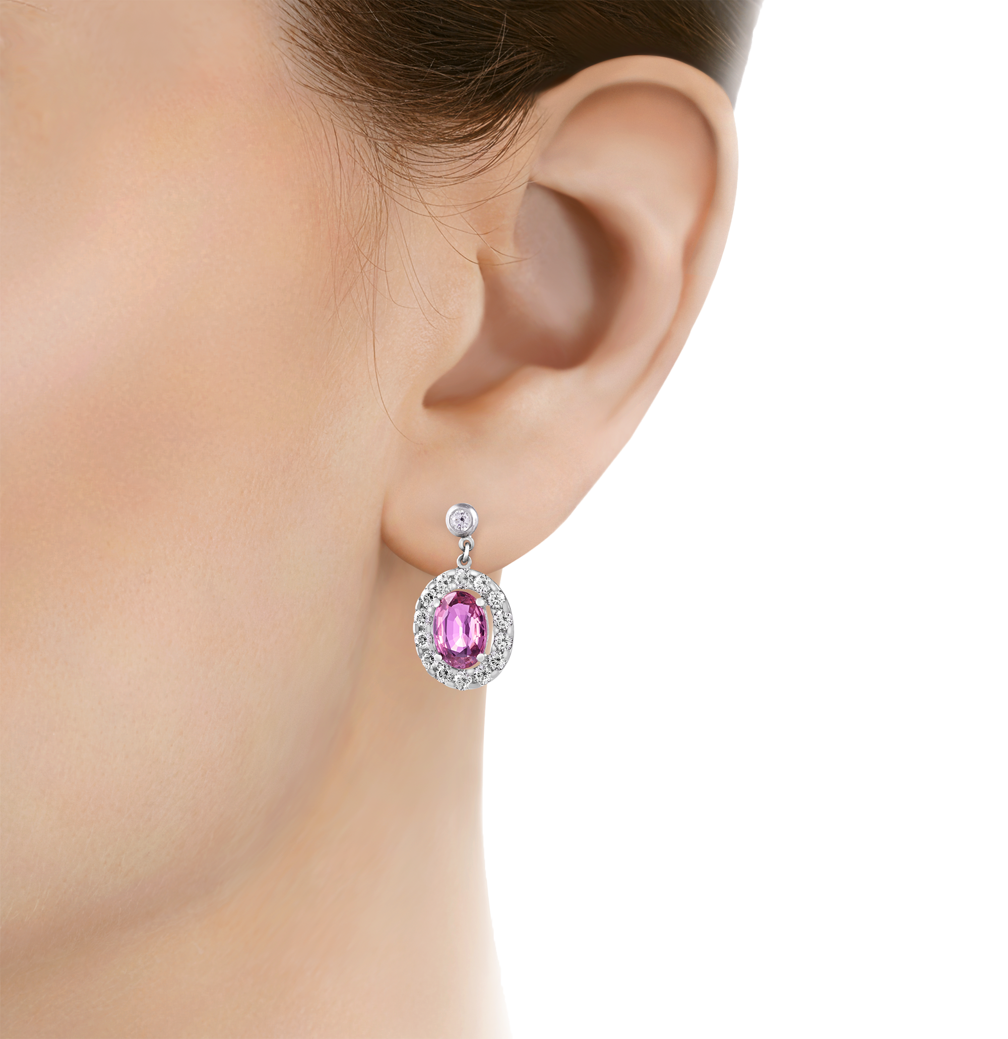 Pink Sapphire Suite, 34.77 Carats