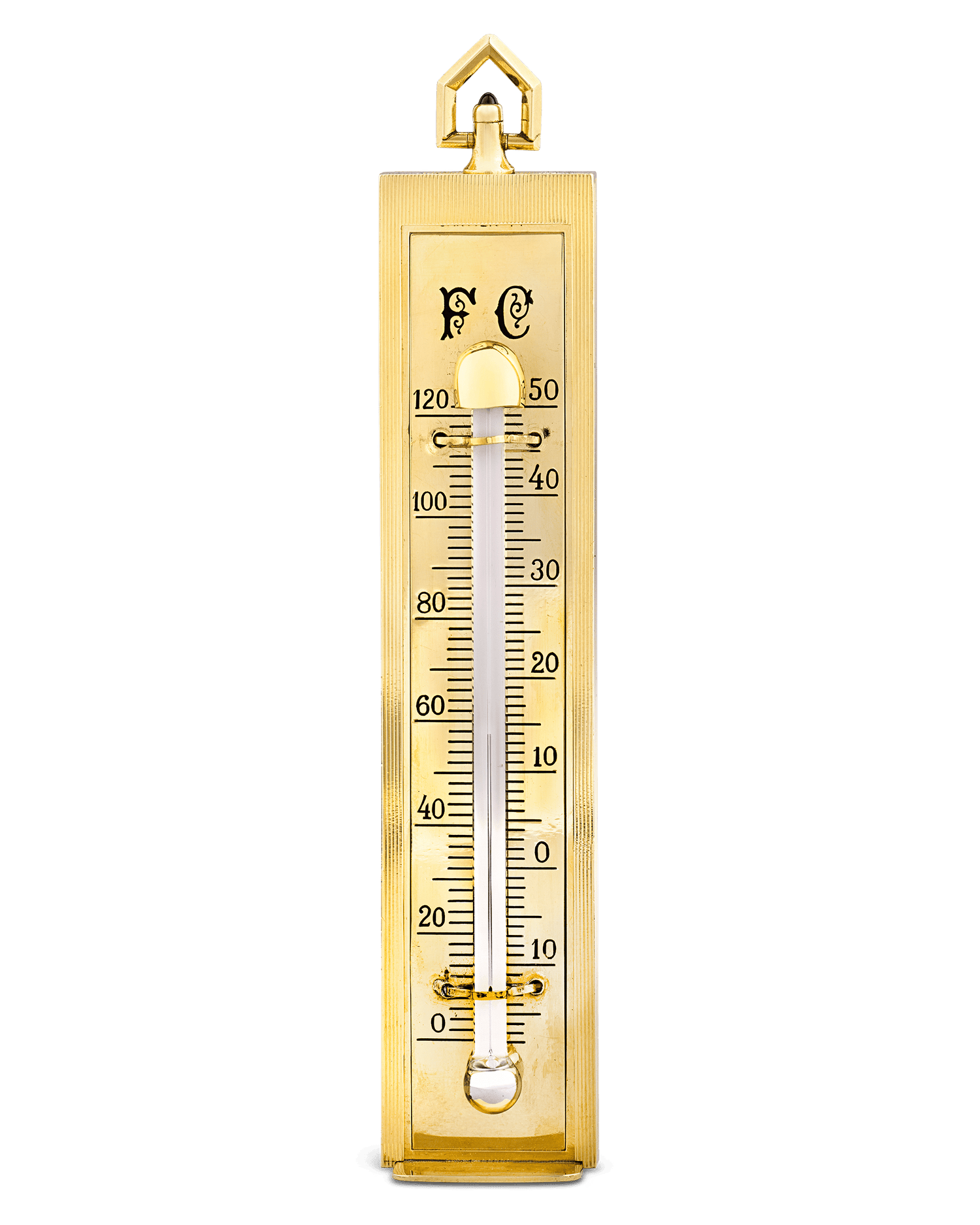 Cartier Thermometer, 14K Gold