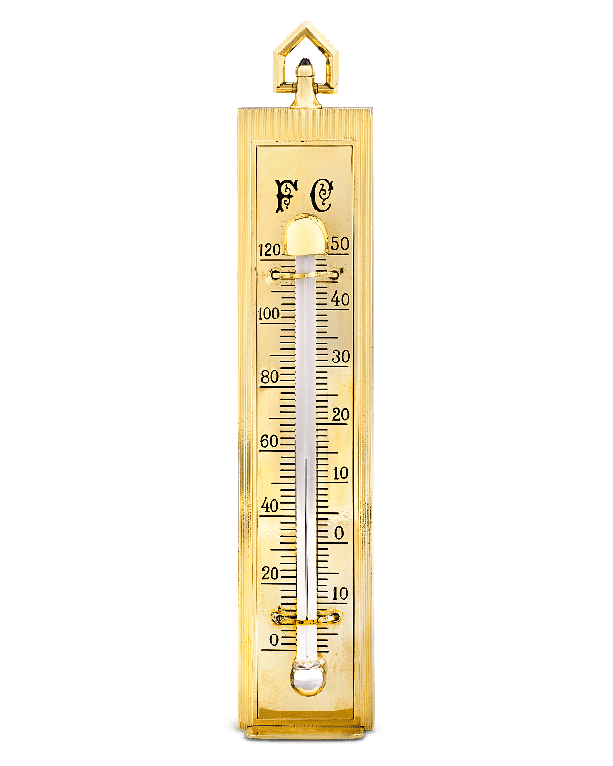 Cartier Thermometer, 14K Gold