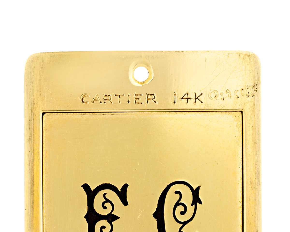 Cartier Thermometer, 14K Gold