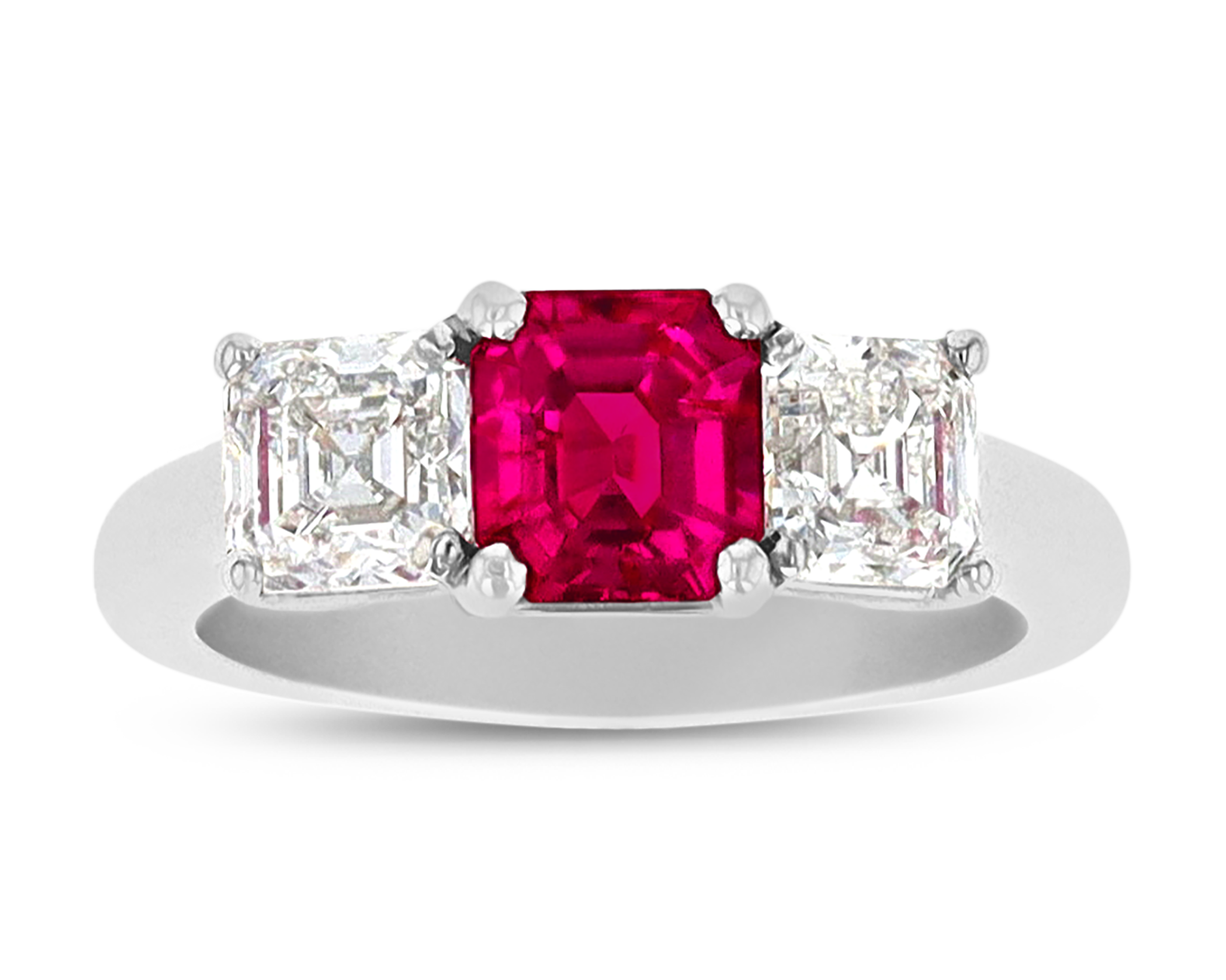 Burmese Ruby Ring, 1.14 Carats