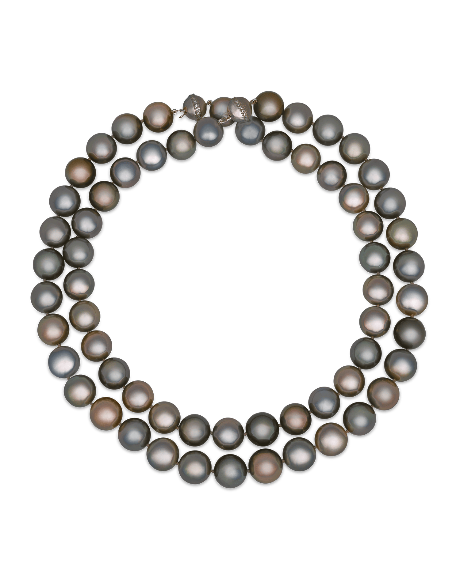 Multi-Colored Tahitian Pearl Convertible Necklace