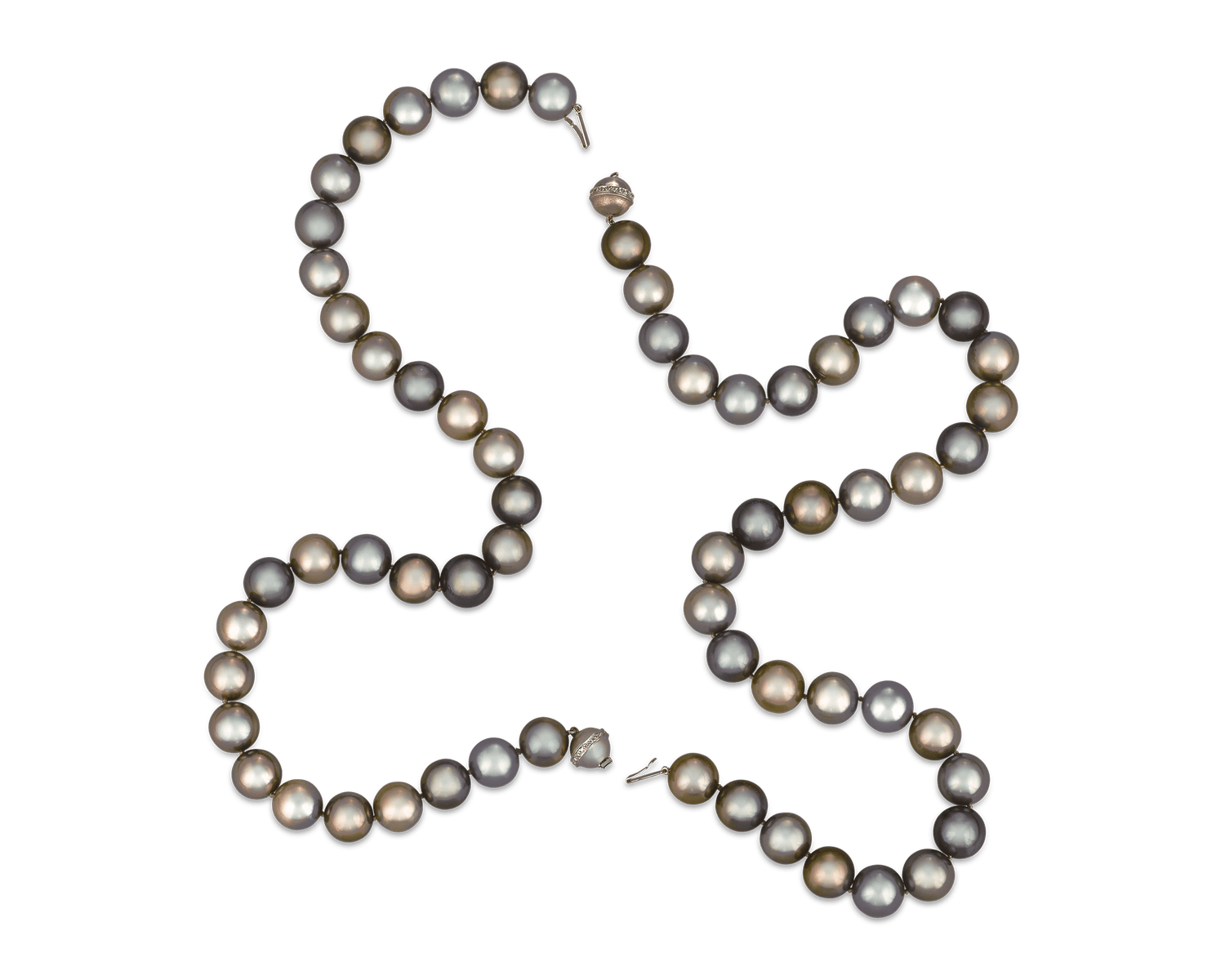 Multi-Colored Tahitian Pearl Convertible Necklace