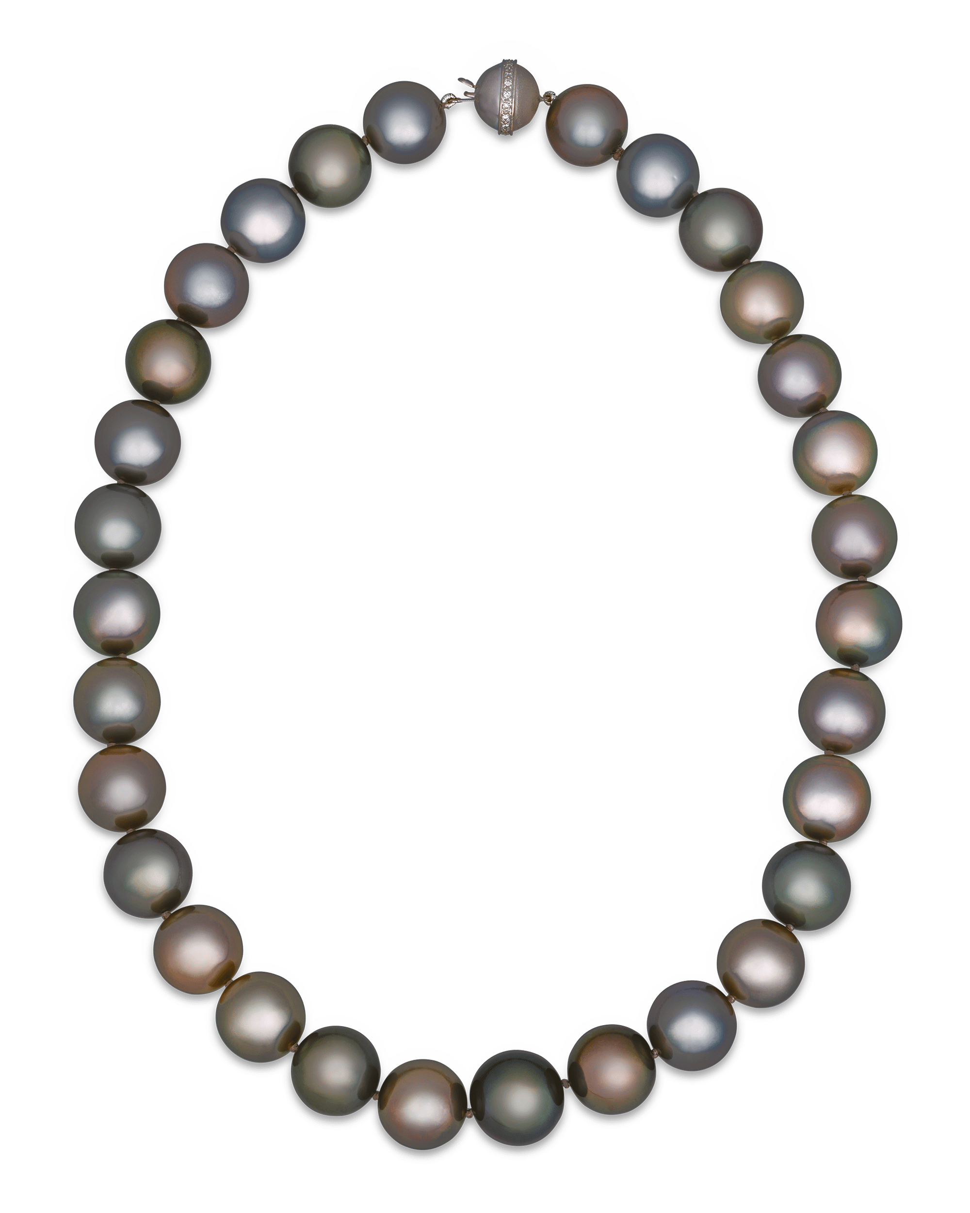 Multi-Colored Tahitian Pearl Convertible Necklace