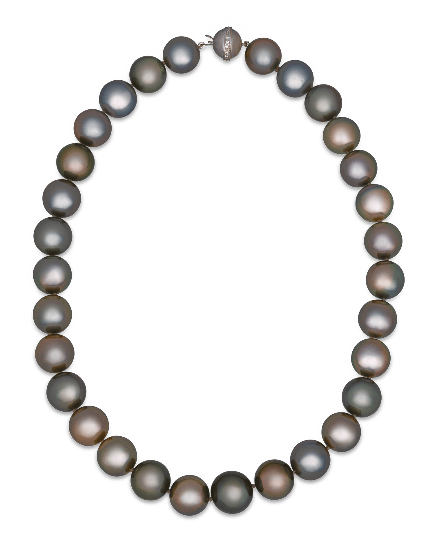 Multi-Colored Tahitian Pearl Convertible Necklace