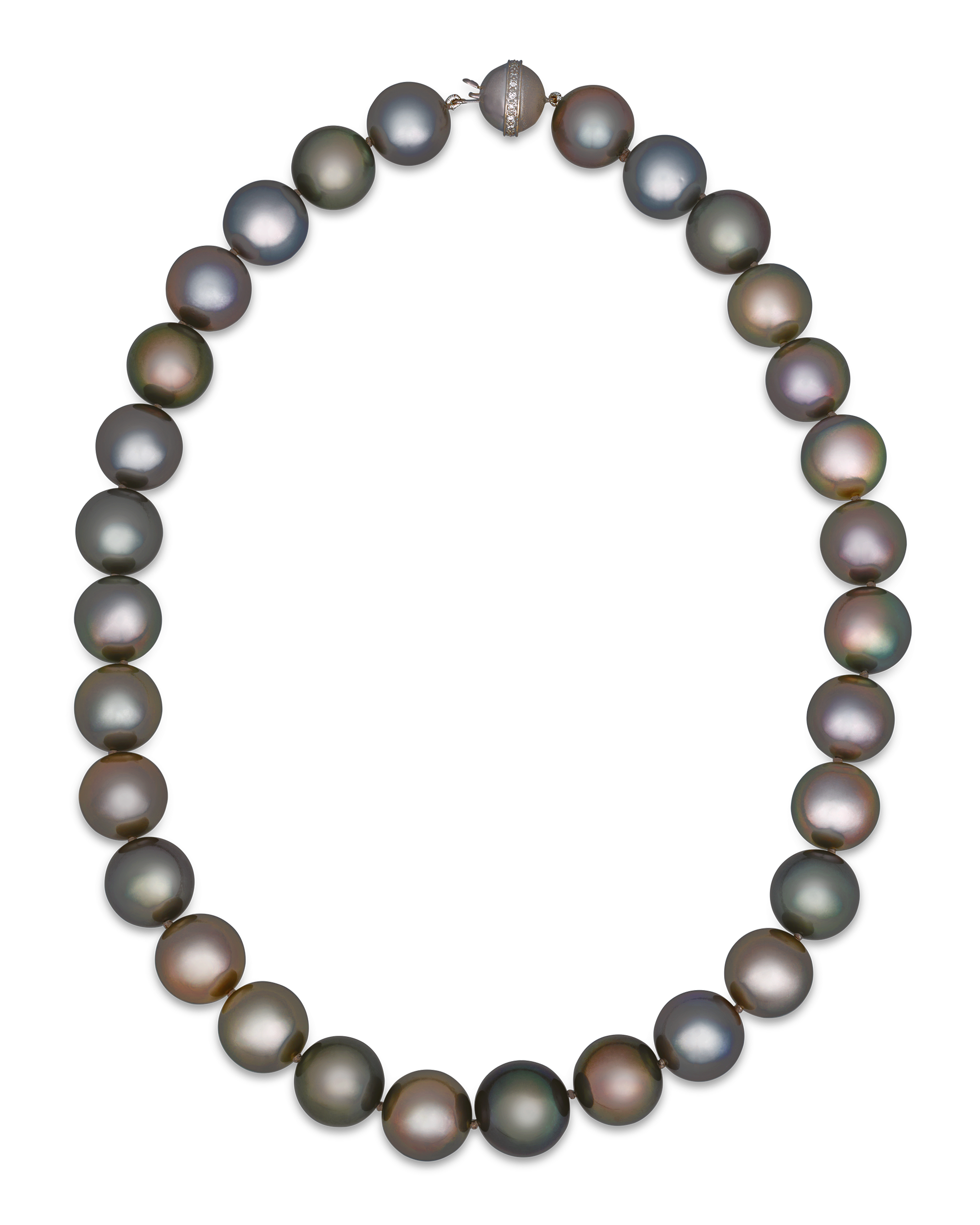 Multi-Colored Tahitian Pearl Convertible Necklace