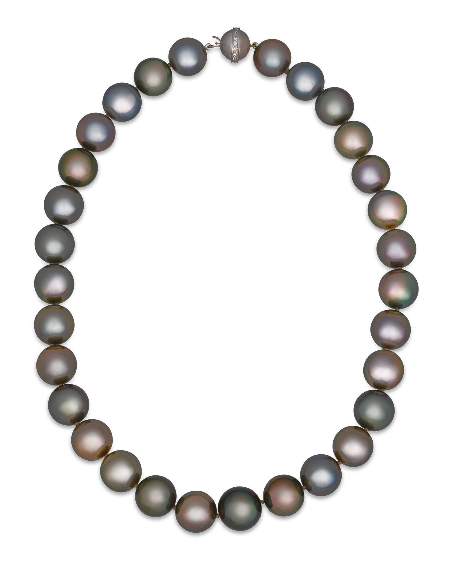 Multi-Colored Tahitian Pearl Convertible Necklace