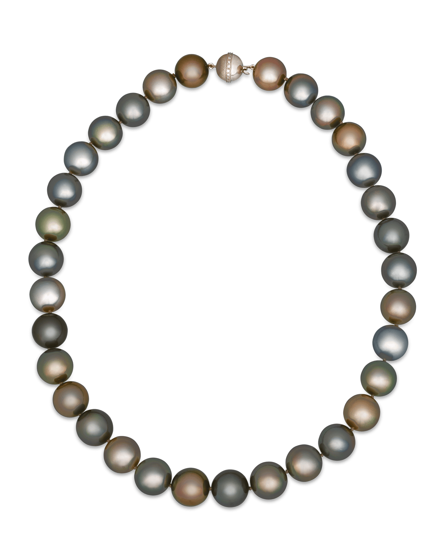 Multi-Colored Tahitian Pearl Convertible Necklace