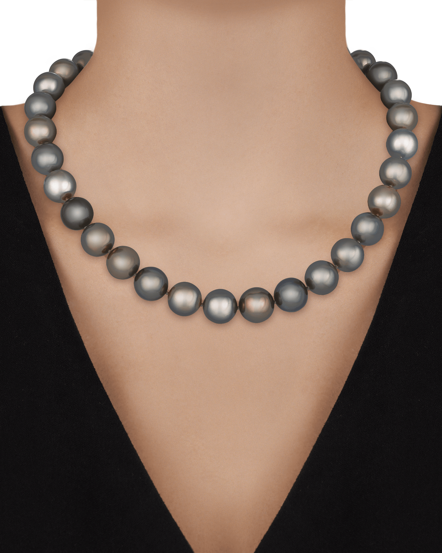 Multi-Colored Tahitian Pearl Convertible Necklace