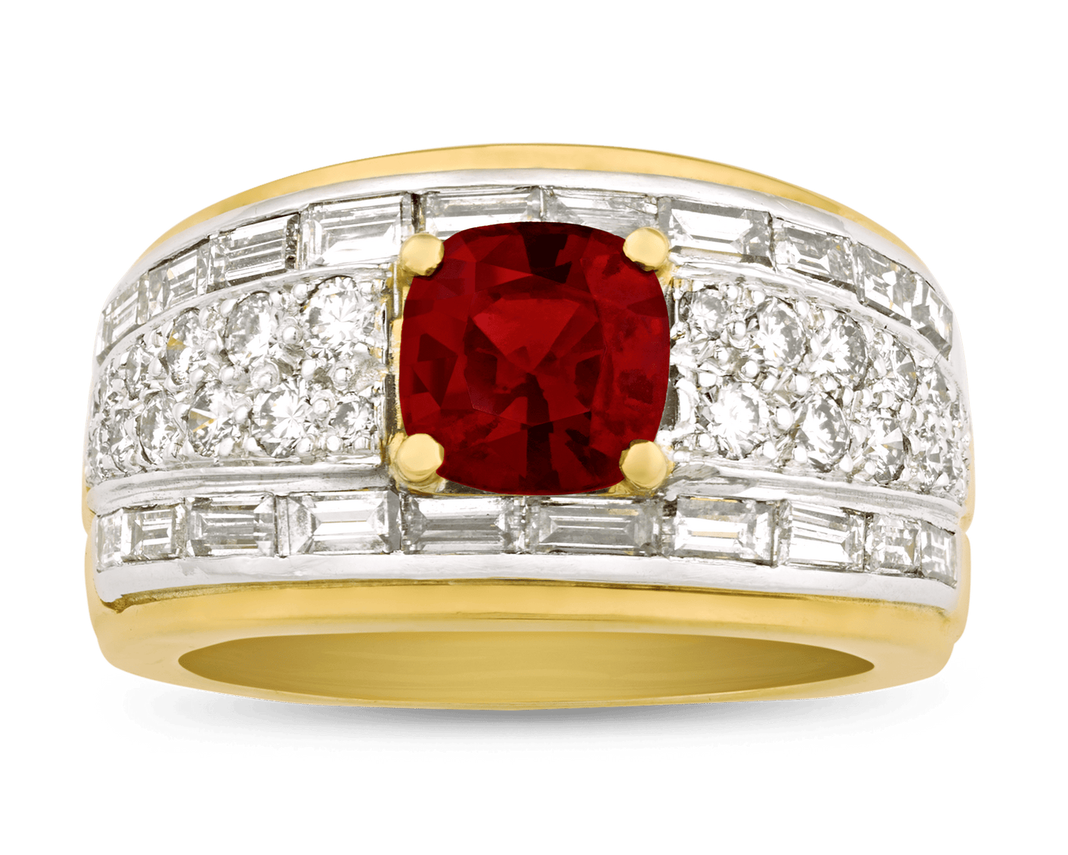 David Webb Ruby Ring, 1.46 Carats