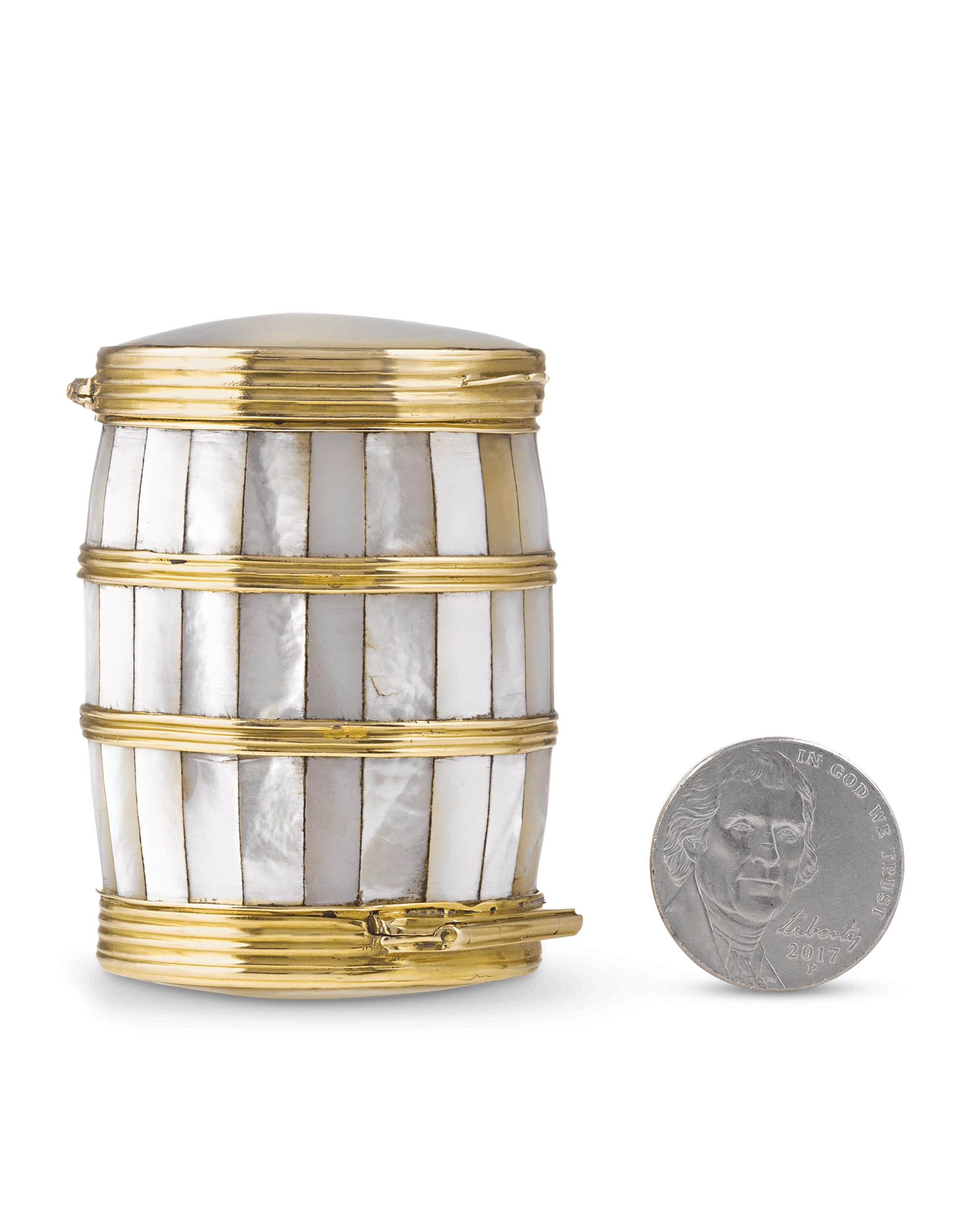 Louis XV Mother-of-Pearl Snuffbox