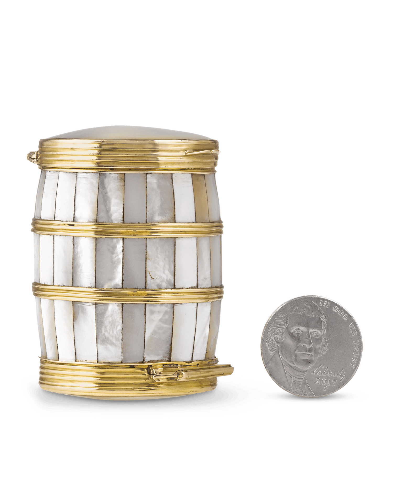 Louis XV Mother-of-Pearl Snuffbox