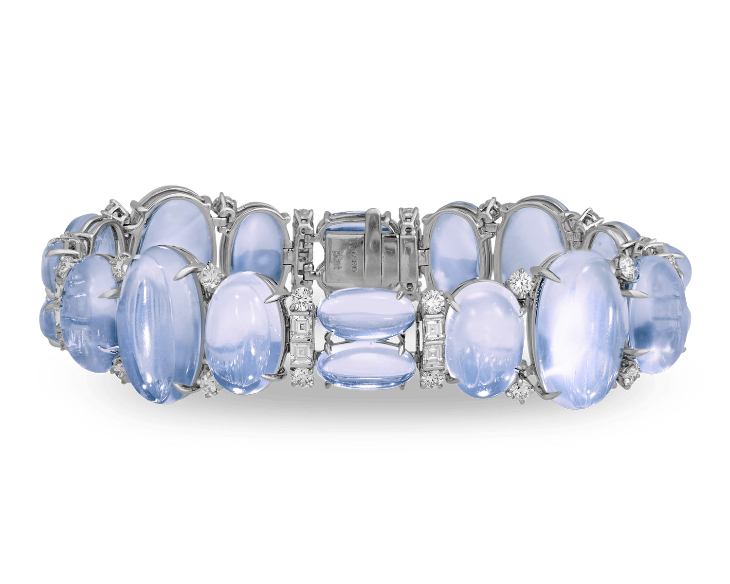 Moonstone Bracelet by Raymond Yard, 65.02 Carats