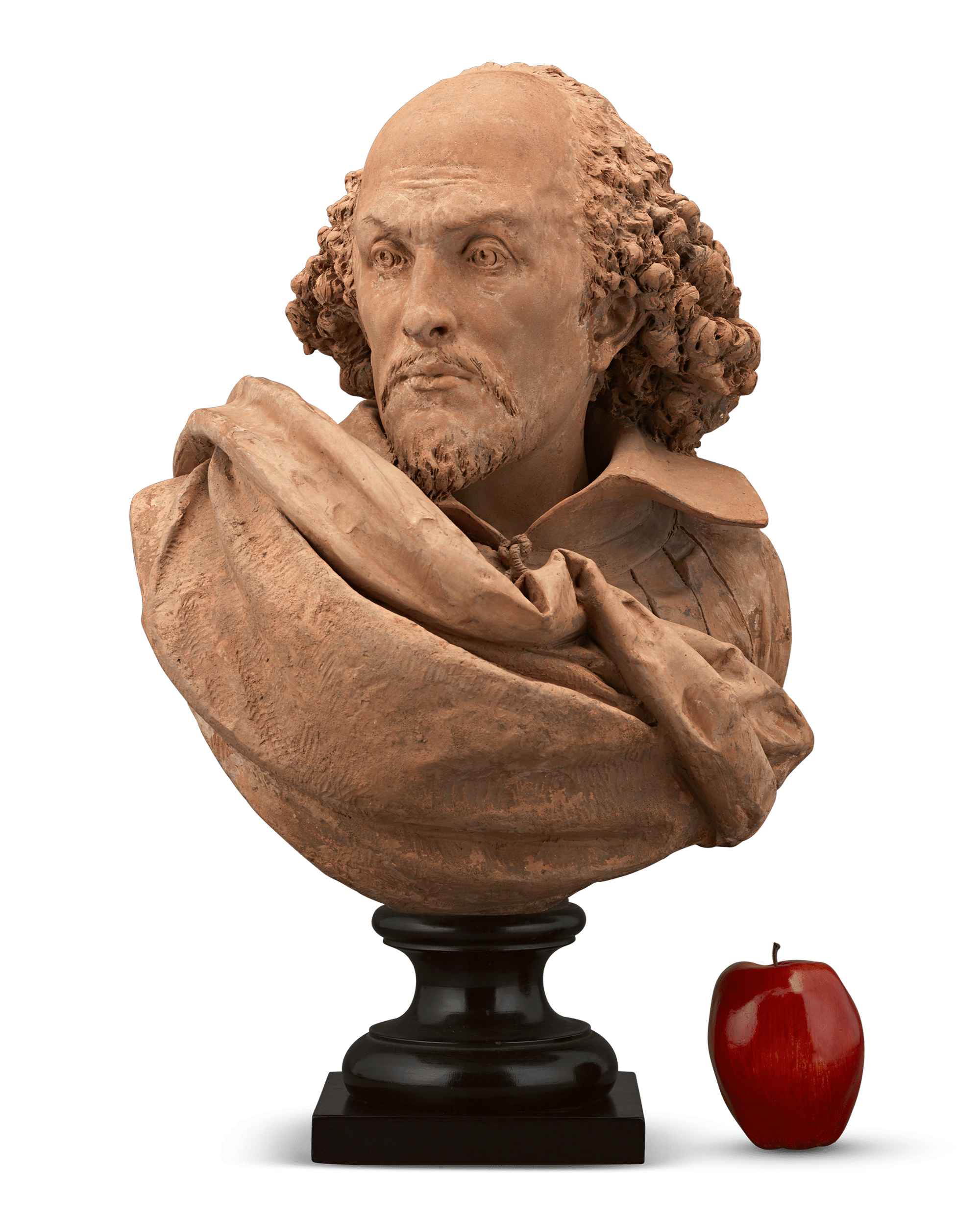 Bust of William Shakespeare by Albert-Ernest Carrier-Belleuse