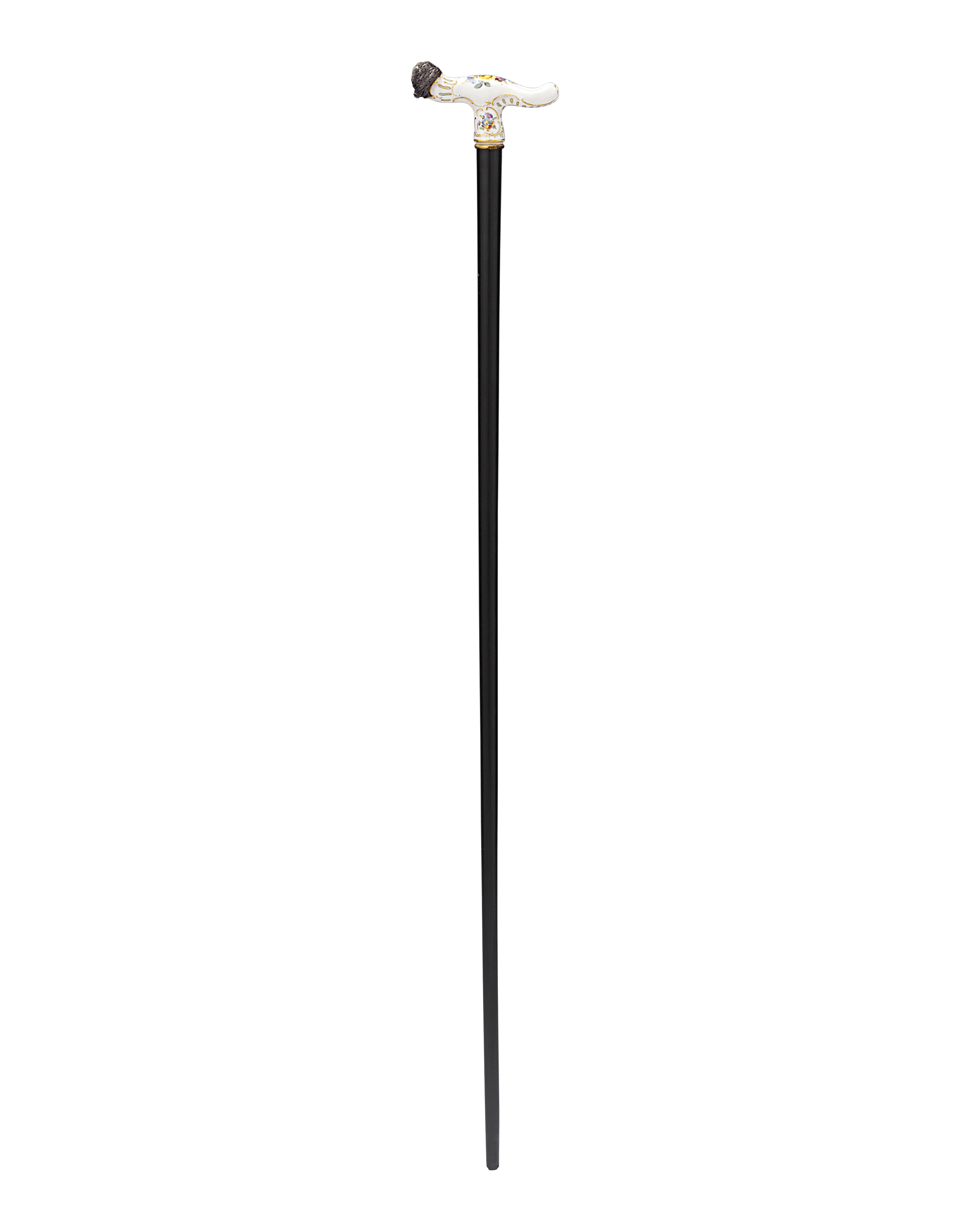 Meissen Veiled Woman Cane
