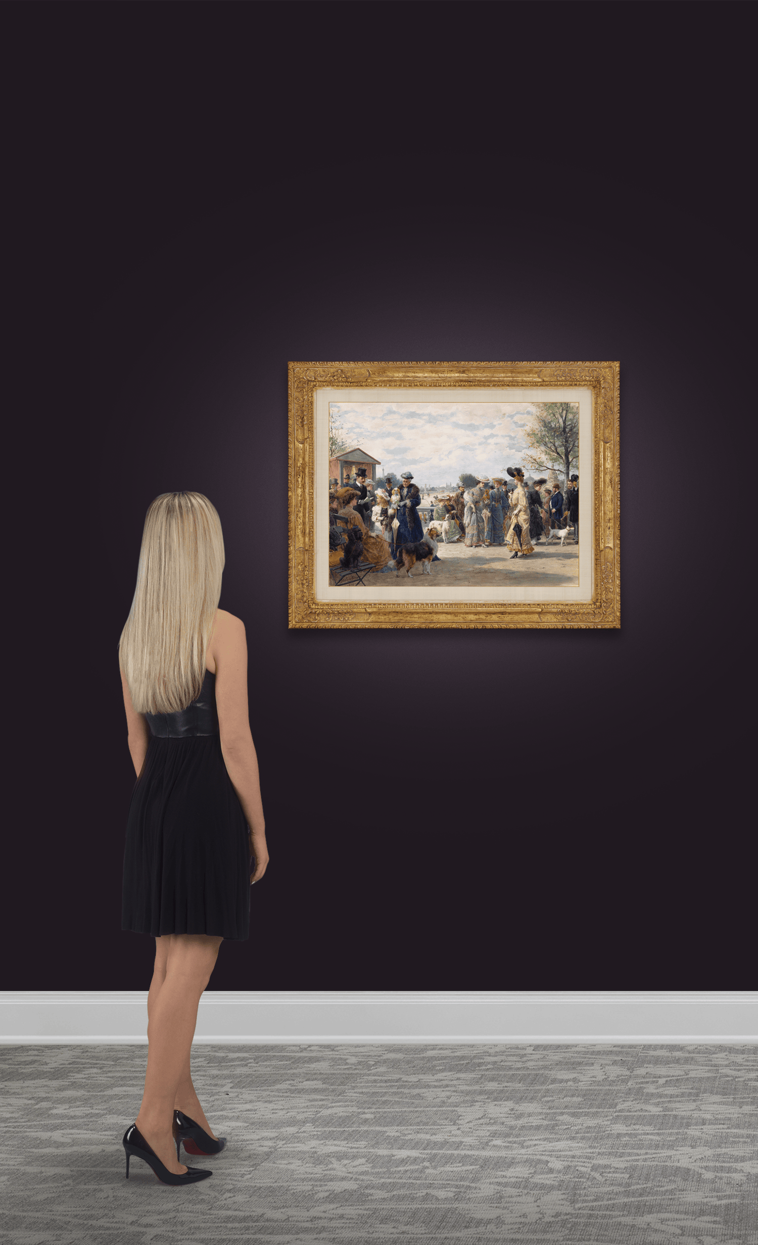 Concours de Chiens au Promenade by Otto Eerelman