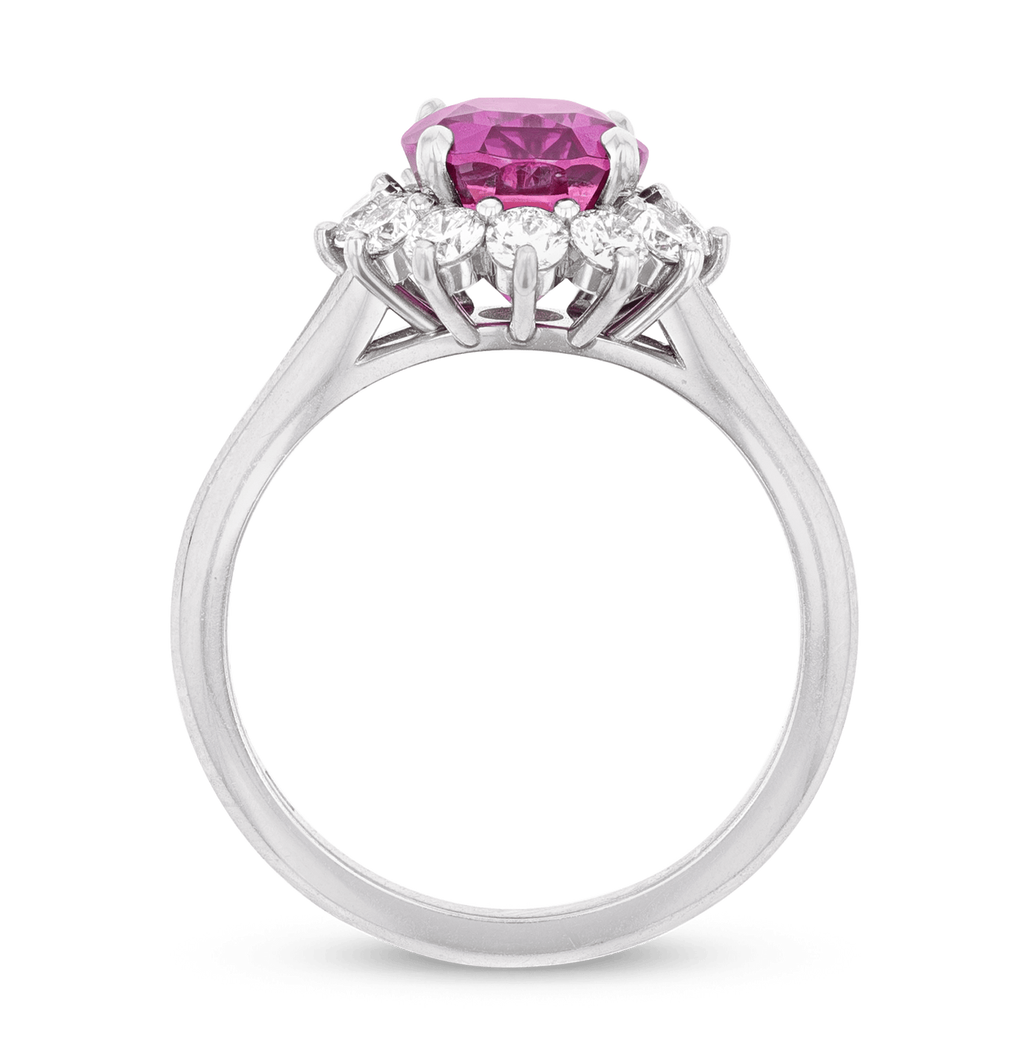 Unheated Ceylon Sapphire Ring, 3.02 Carats