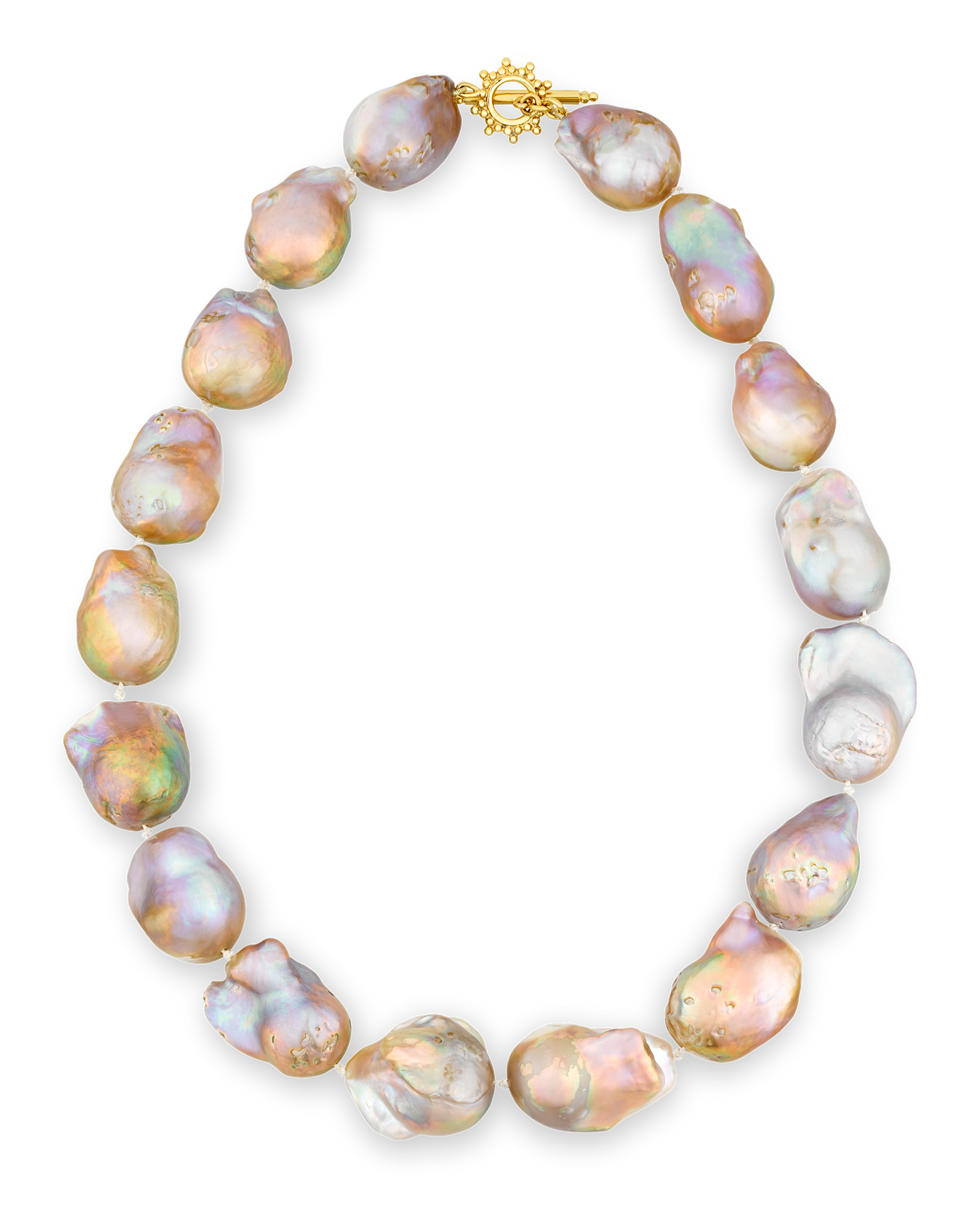 Yangtze Fireball Pearl Necklace