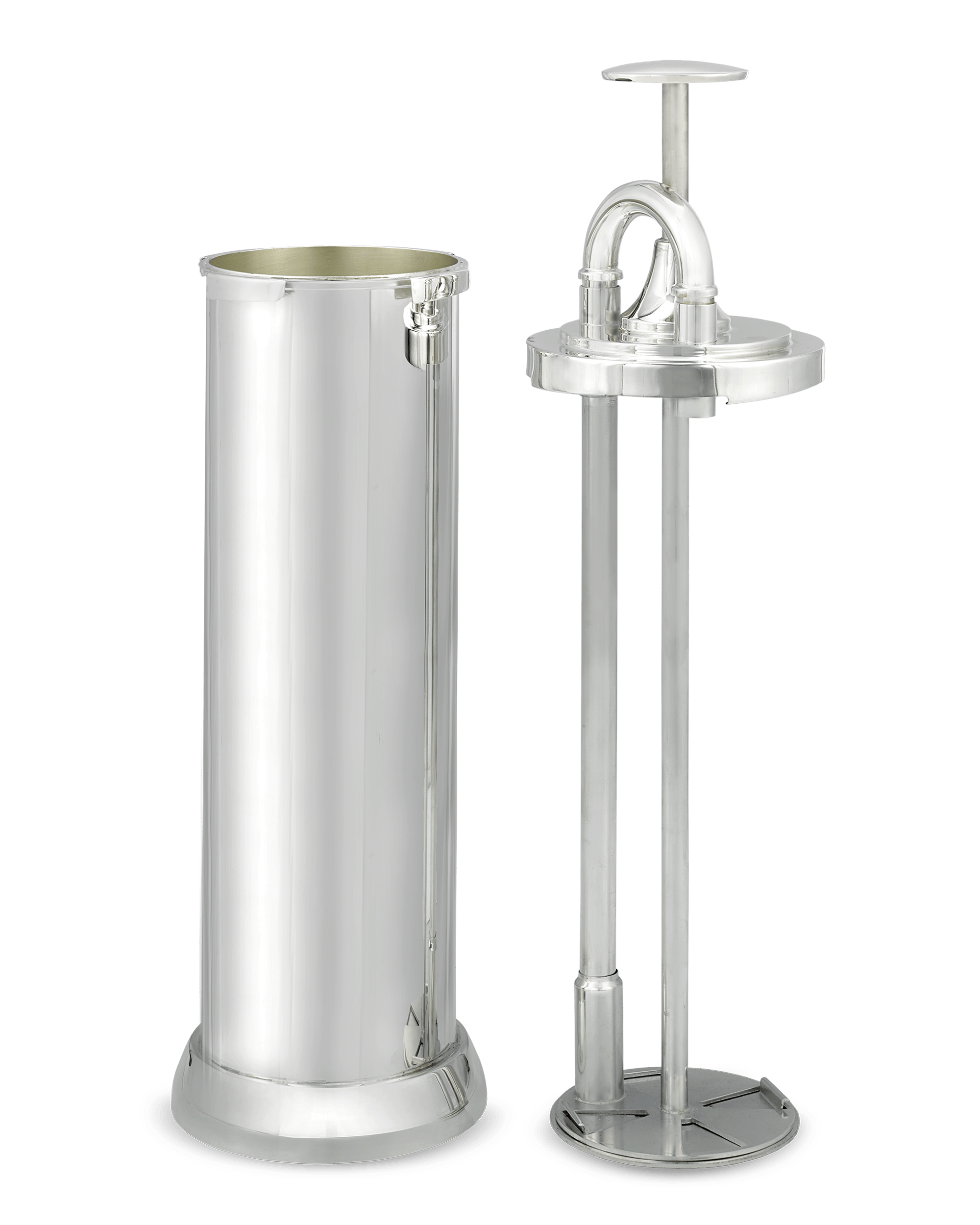 Art Deco Trombone Cocktail Shaker