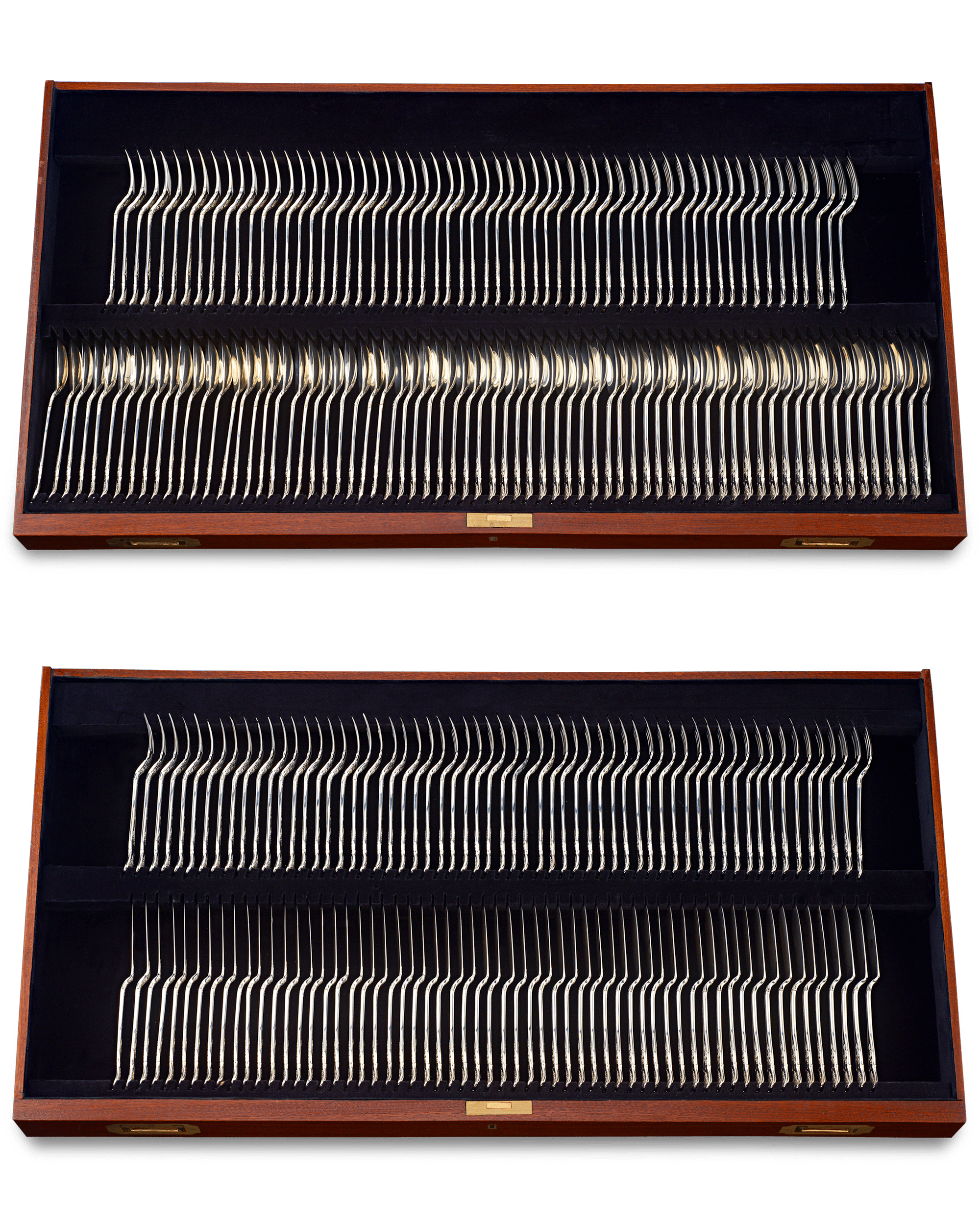 C.J. Vander 994-Piece Silver Flatware Service