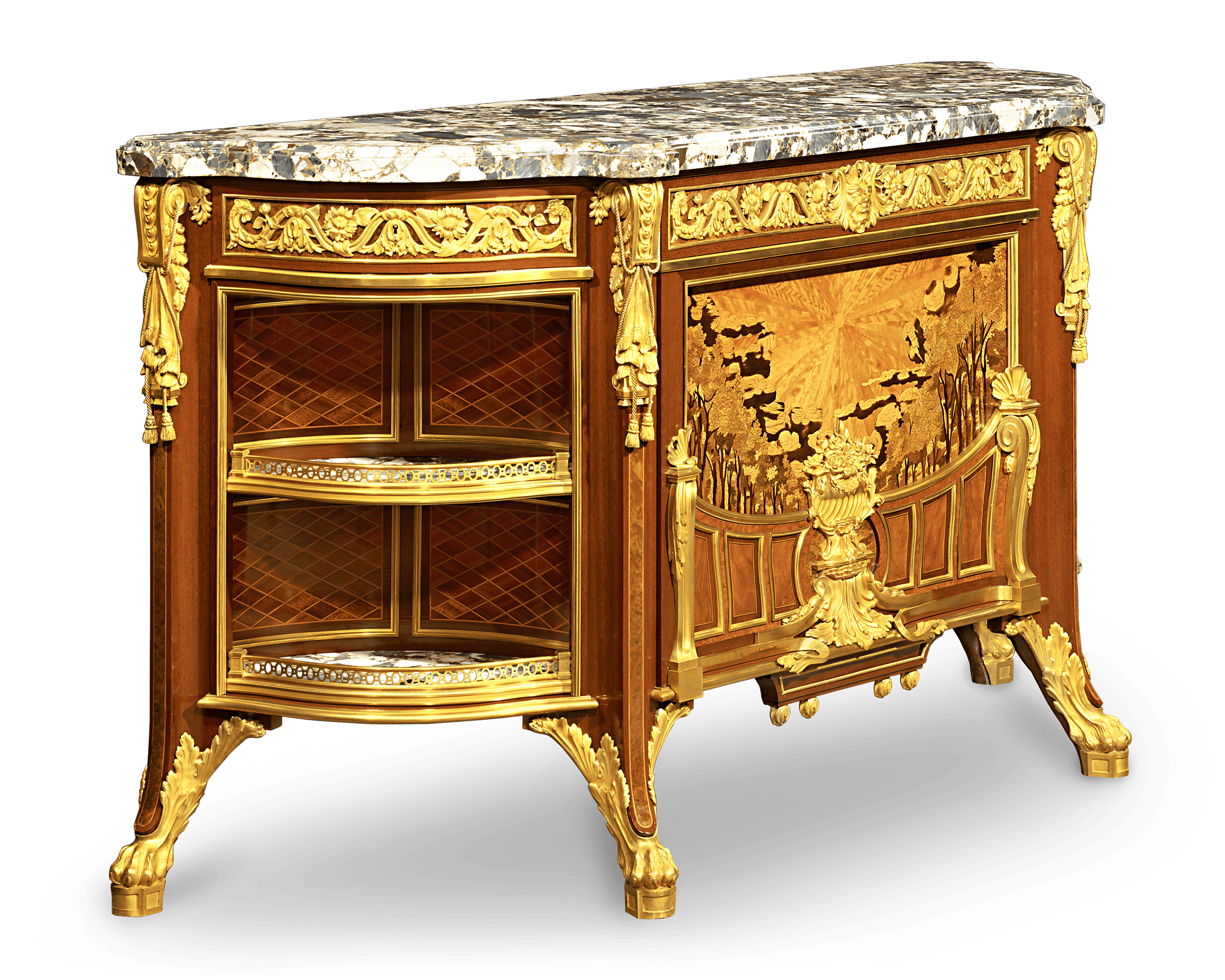 Meuble Soleil Commode by François Linke