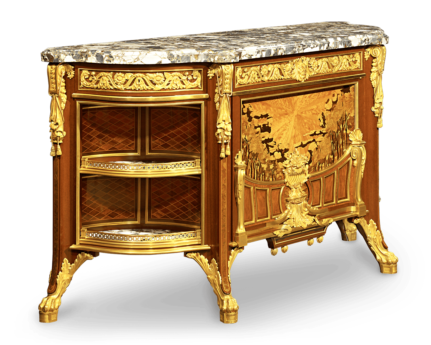 Meuble Soleil Commode by François Linke