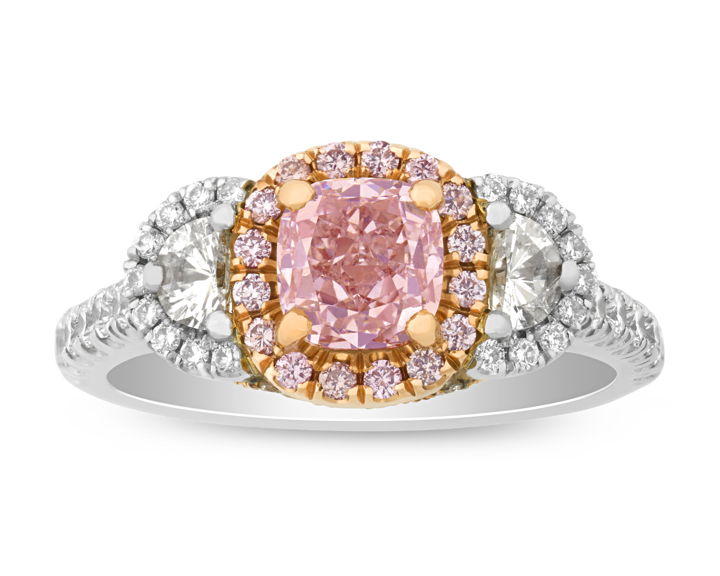 Fancy Pink Diamond Ring, 1.02 Carats