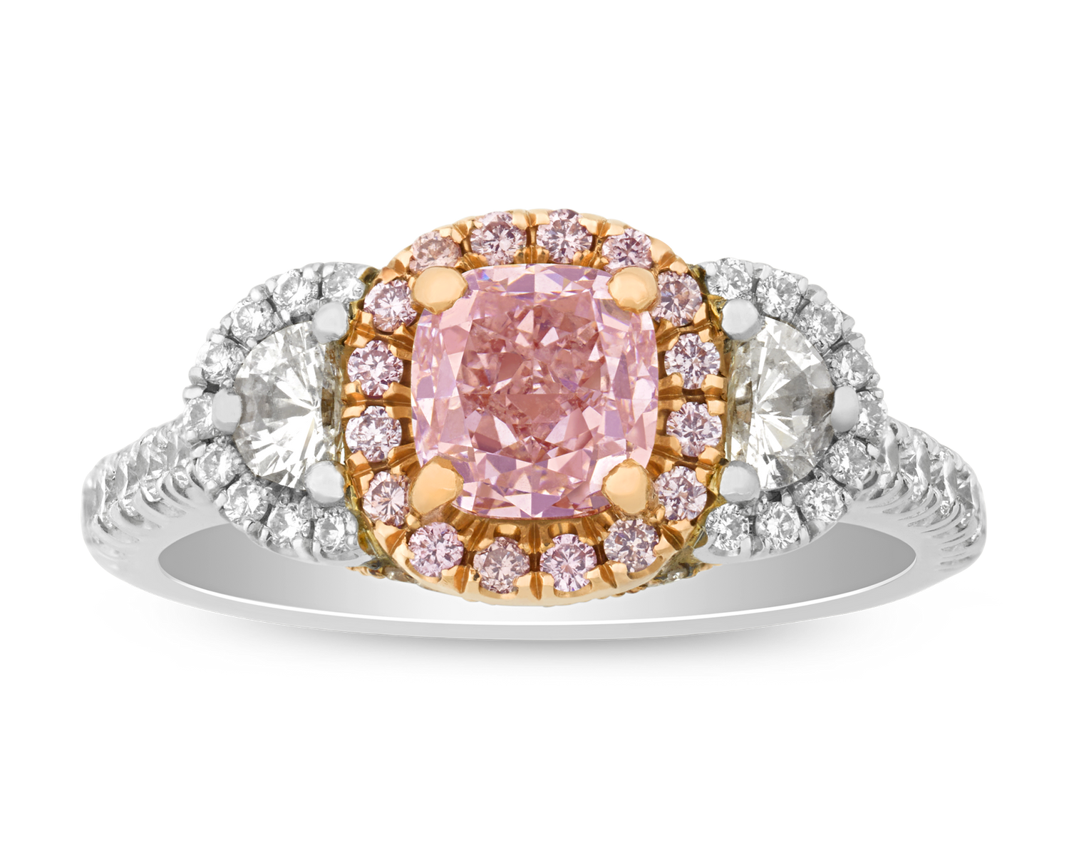 Fancy Pink Diamond Ring, 1.02 Carats