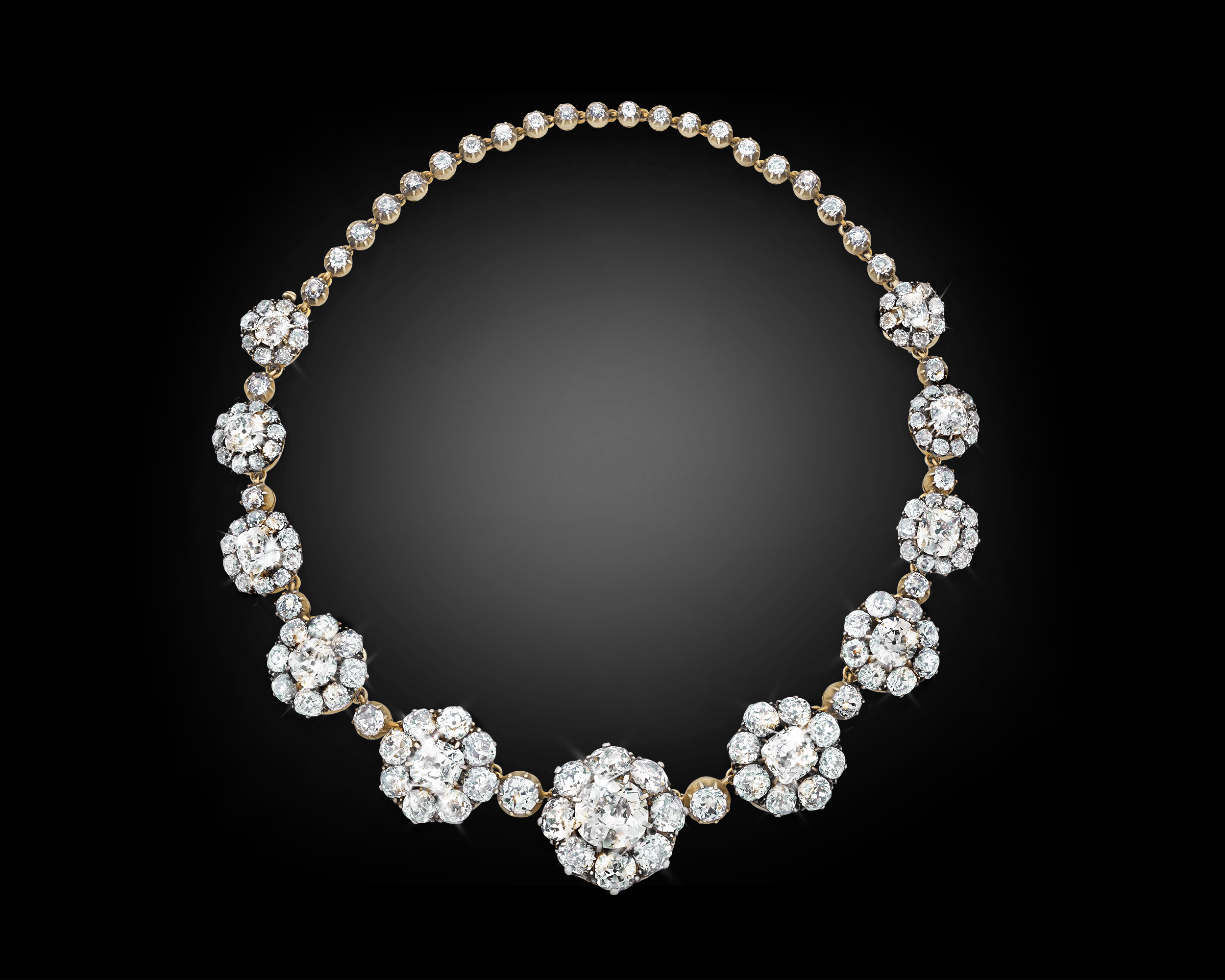 Convertible Diamond Necklace, Bracelet and Tiara