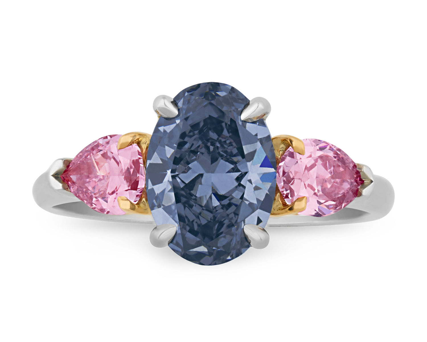 Fancy Deep Blue Diamond Ring, 1.50 Carats