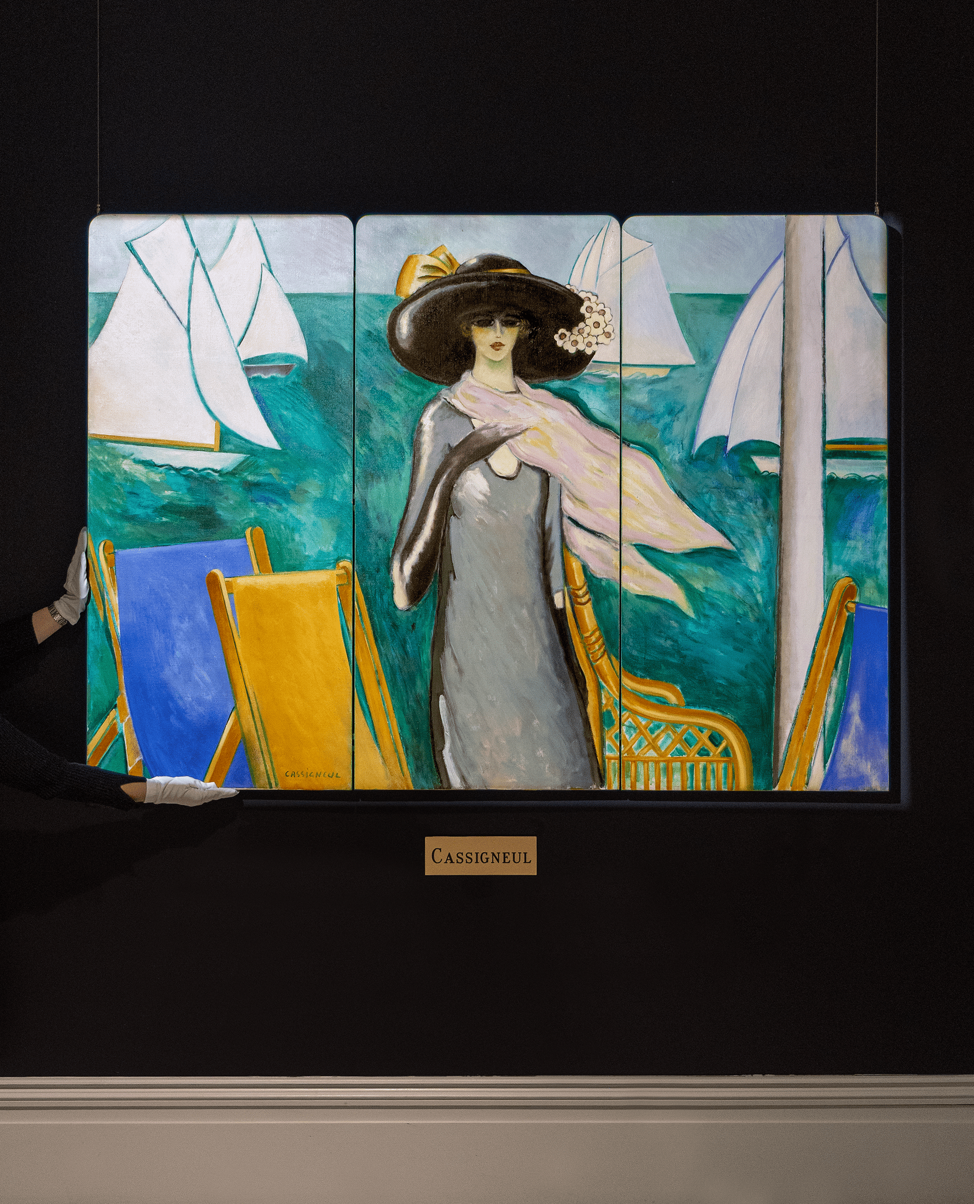 La terrasse devant la mer by Jean Pierre Cassigneul | M.S. Rau La terrasse devant la mer by Jean Pierre Cassigneul | M.S. Rau
