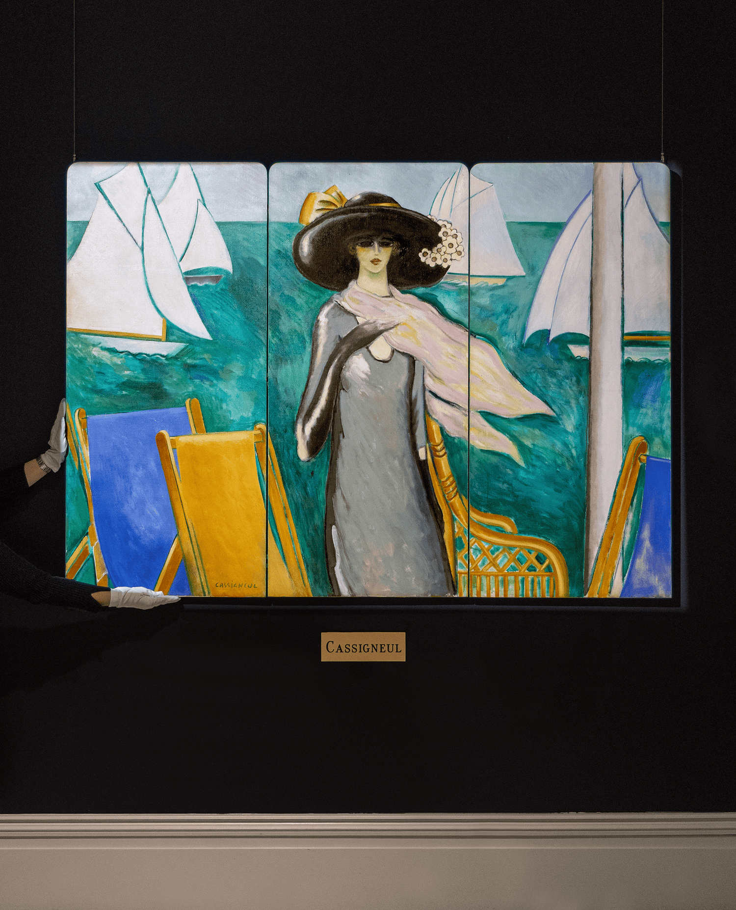 La terrasse devant la mer by Jean Pierre Cassigneul | M.S. Rau La terrasse devant la mer by Jean Pierre Cassigneul | M.S. Rau