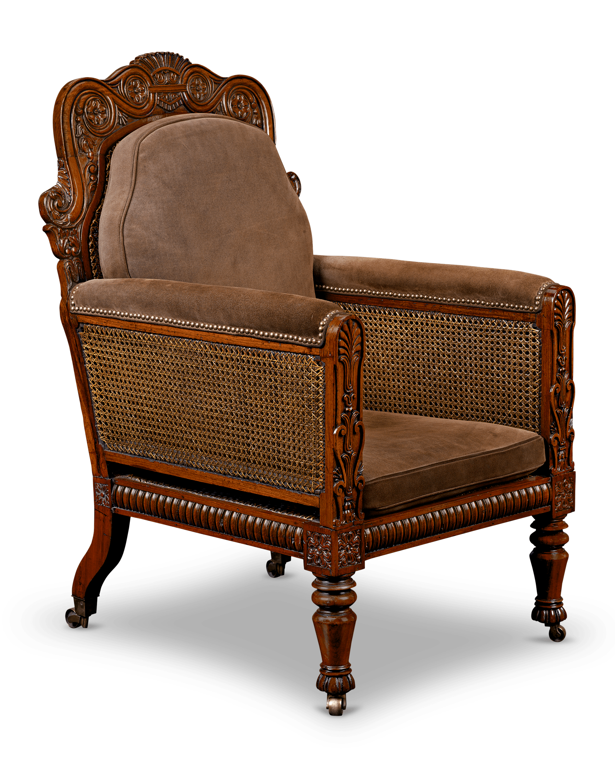 George IV Walnut Armchair