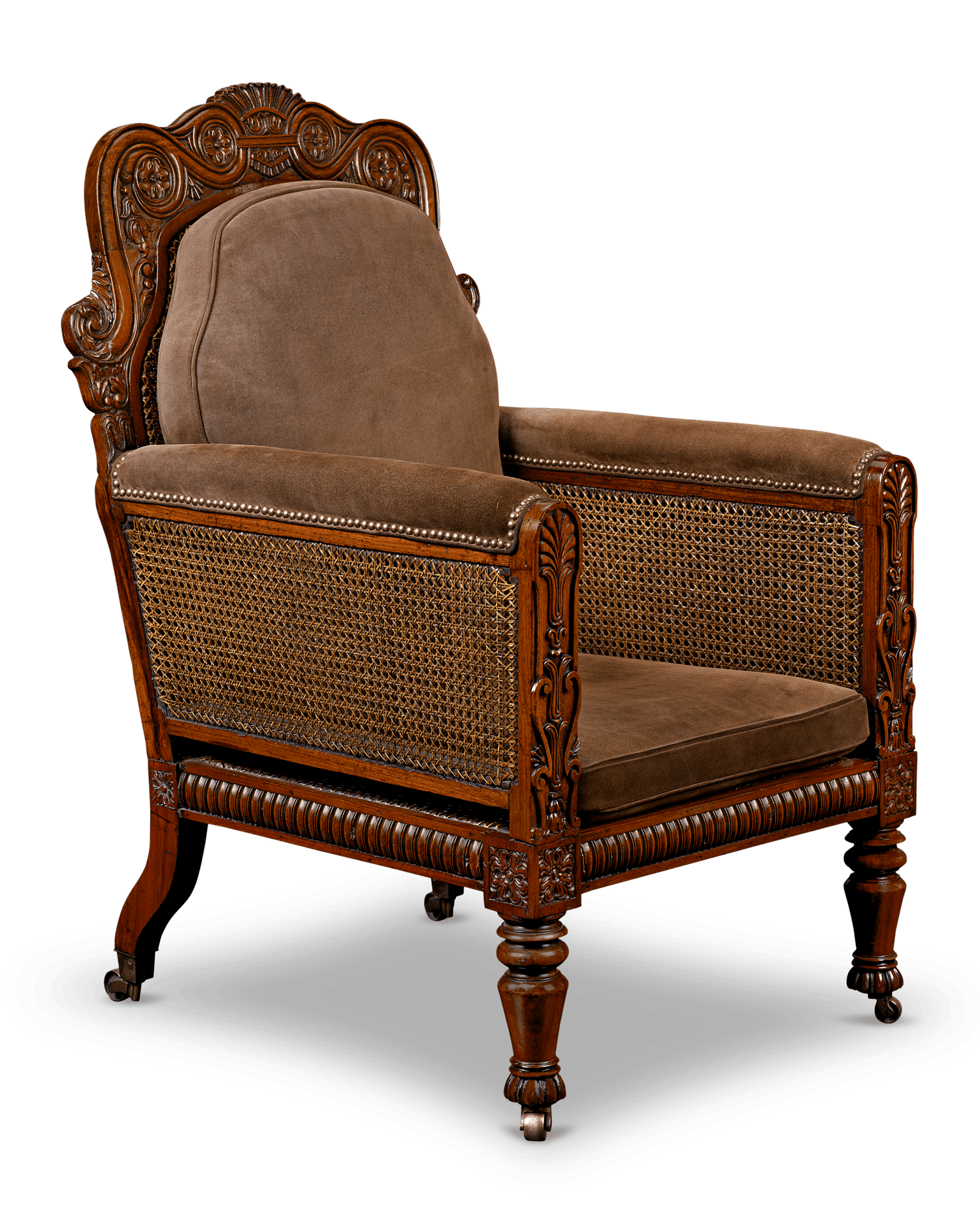 George IV Walnut Armchair