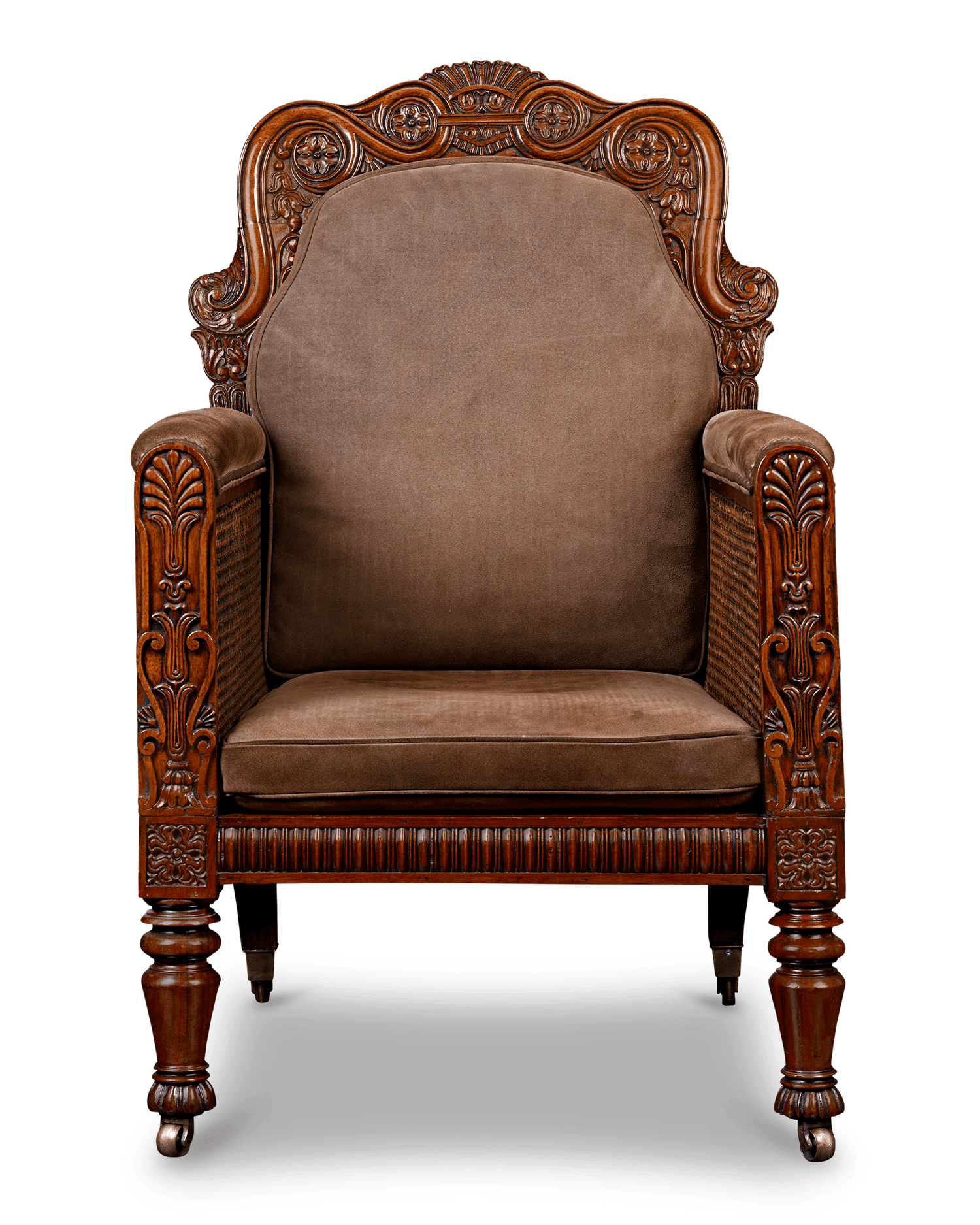George IV Walnut Armchair