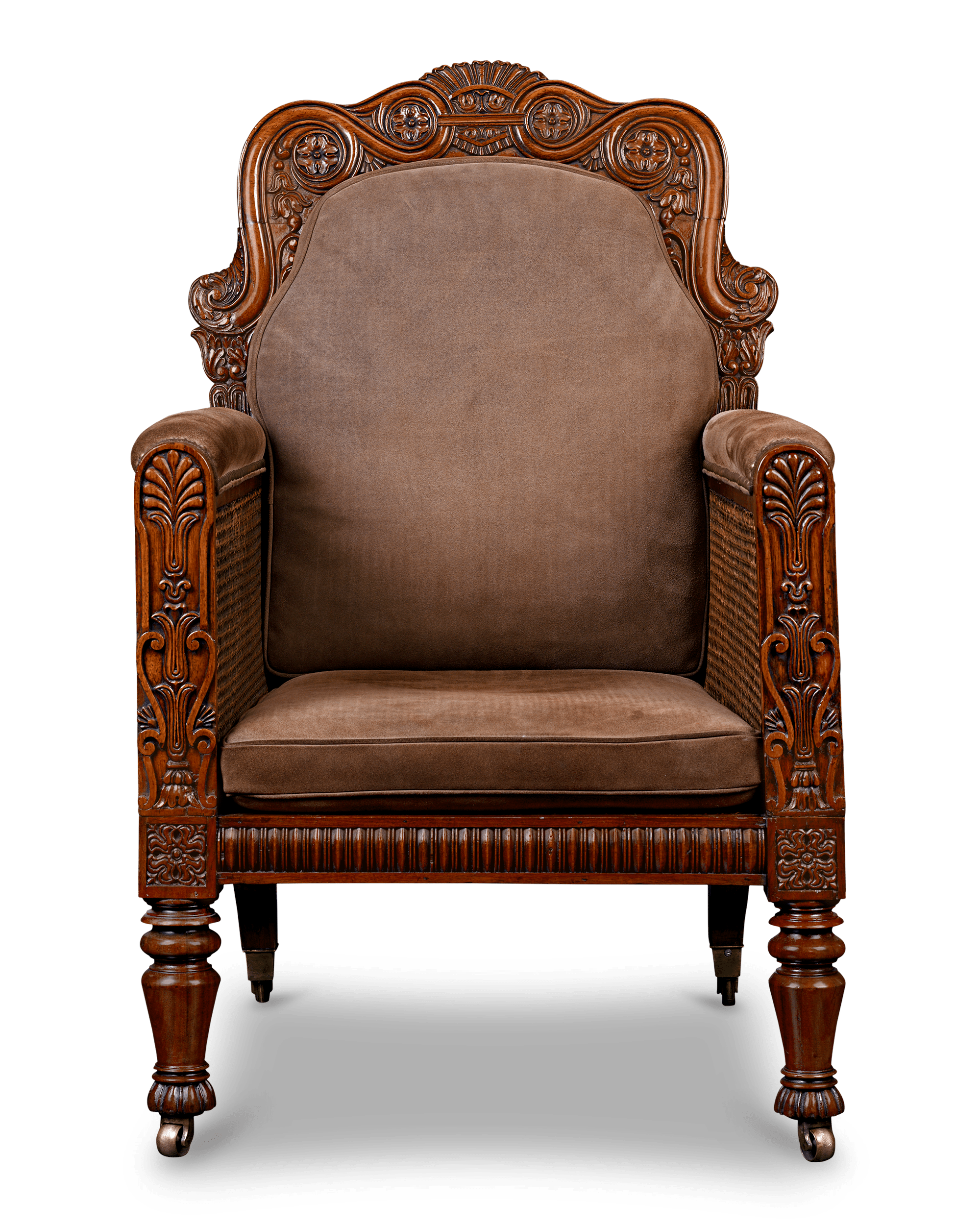 George IV Walnut Armchair