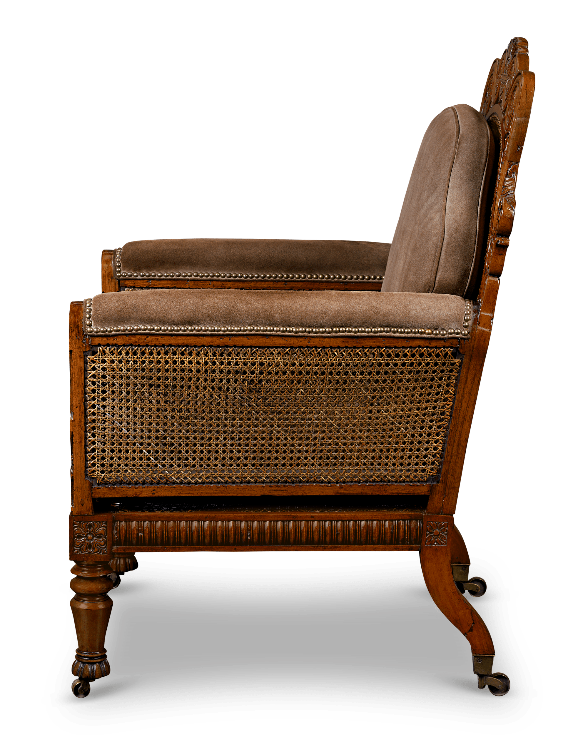 George IV Walnut Armchair