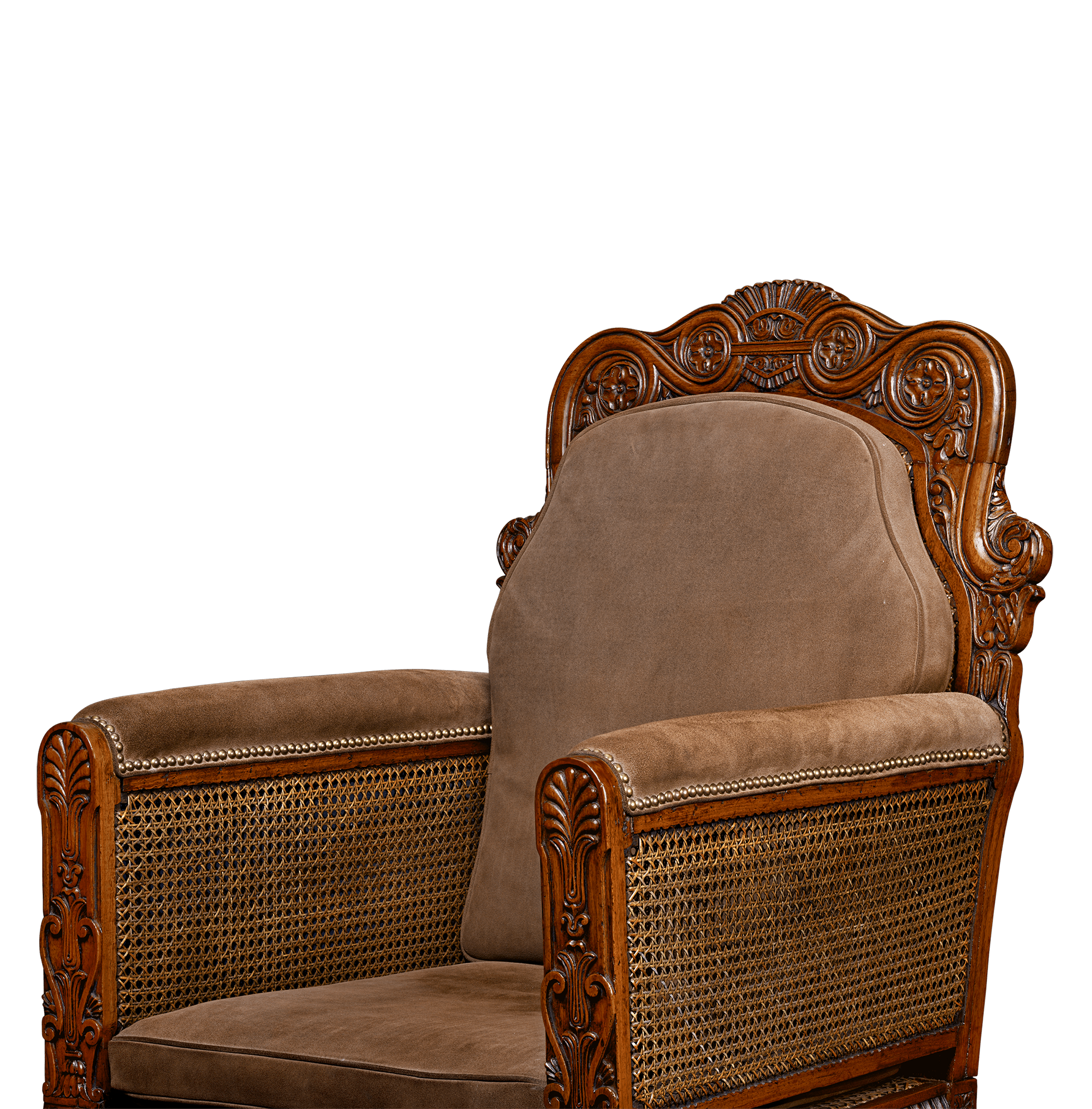 George IV Walnut Armchair