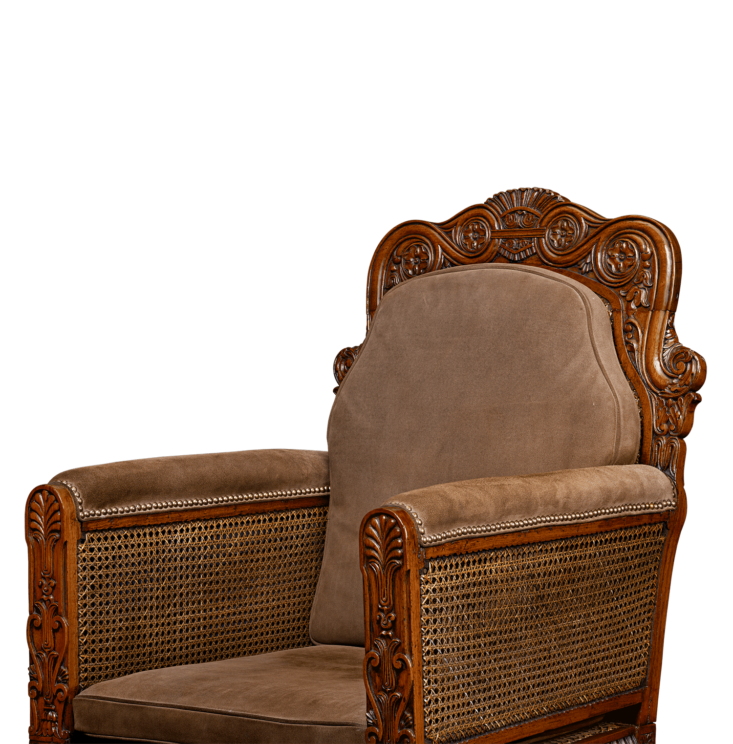 George IV Walnut Armchair